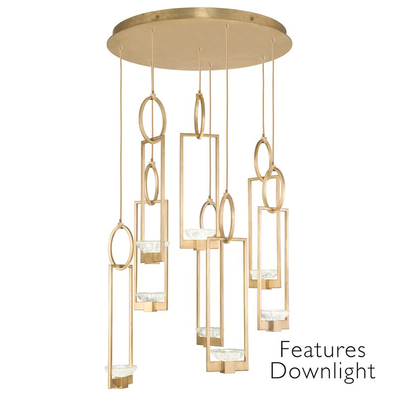 Alex Woogmaster Delphi 34 Inch 16 Light Multi Light Pendant by Fine Art Handcrafted Lighting