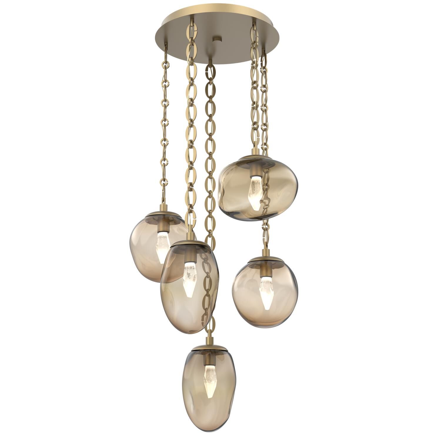 Levi Wilson Cosmos Led 24 Inch Multi Light Pendant by Hammerton Studio