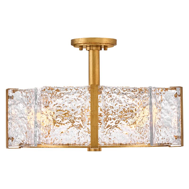 Florian 20 Inch 5 Light Semi Flush Mount by Fredrick Ramond
