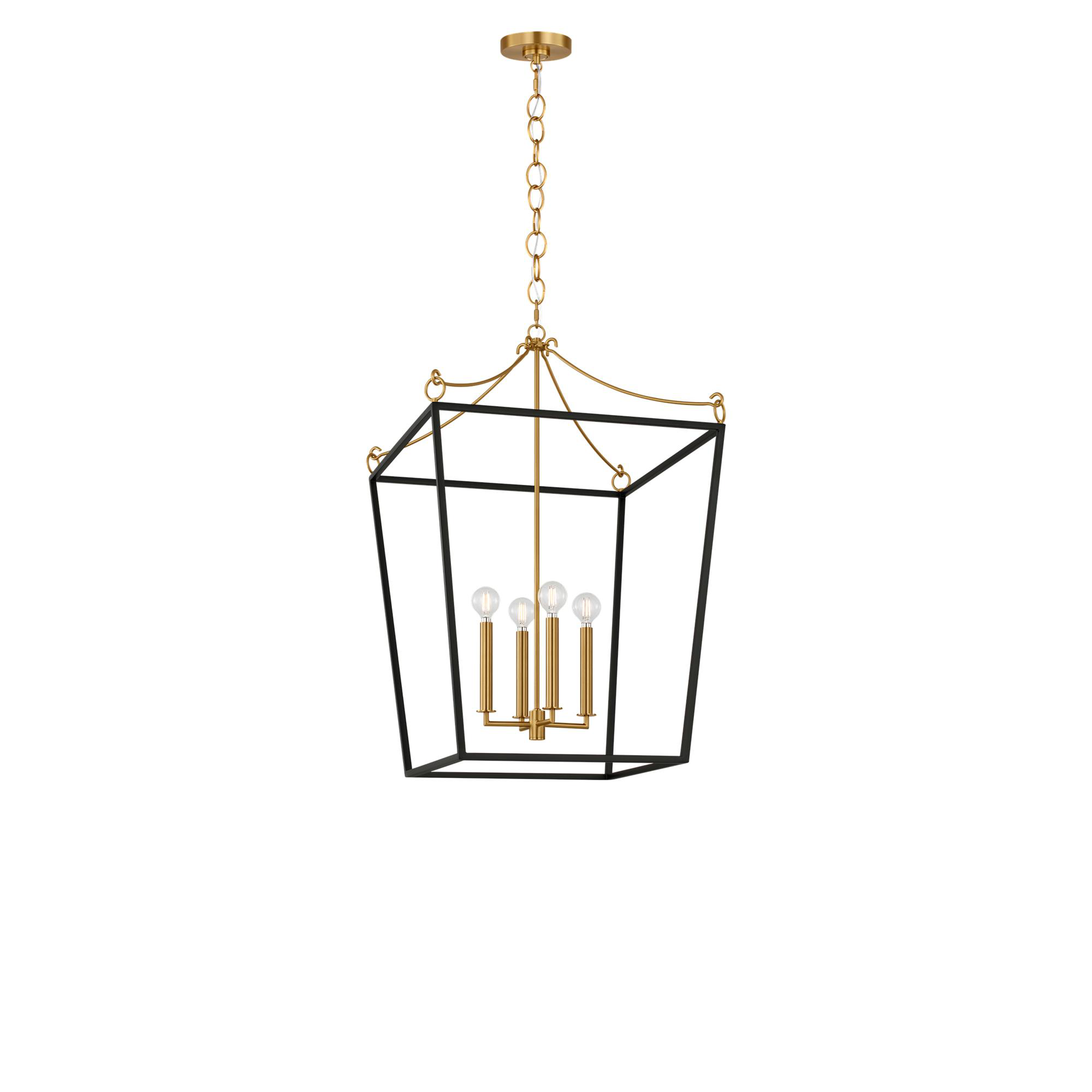 Kate Spade New York Carlyle 32 Inch Outdoor Hanging Lantern,