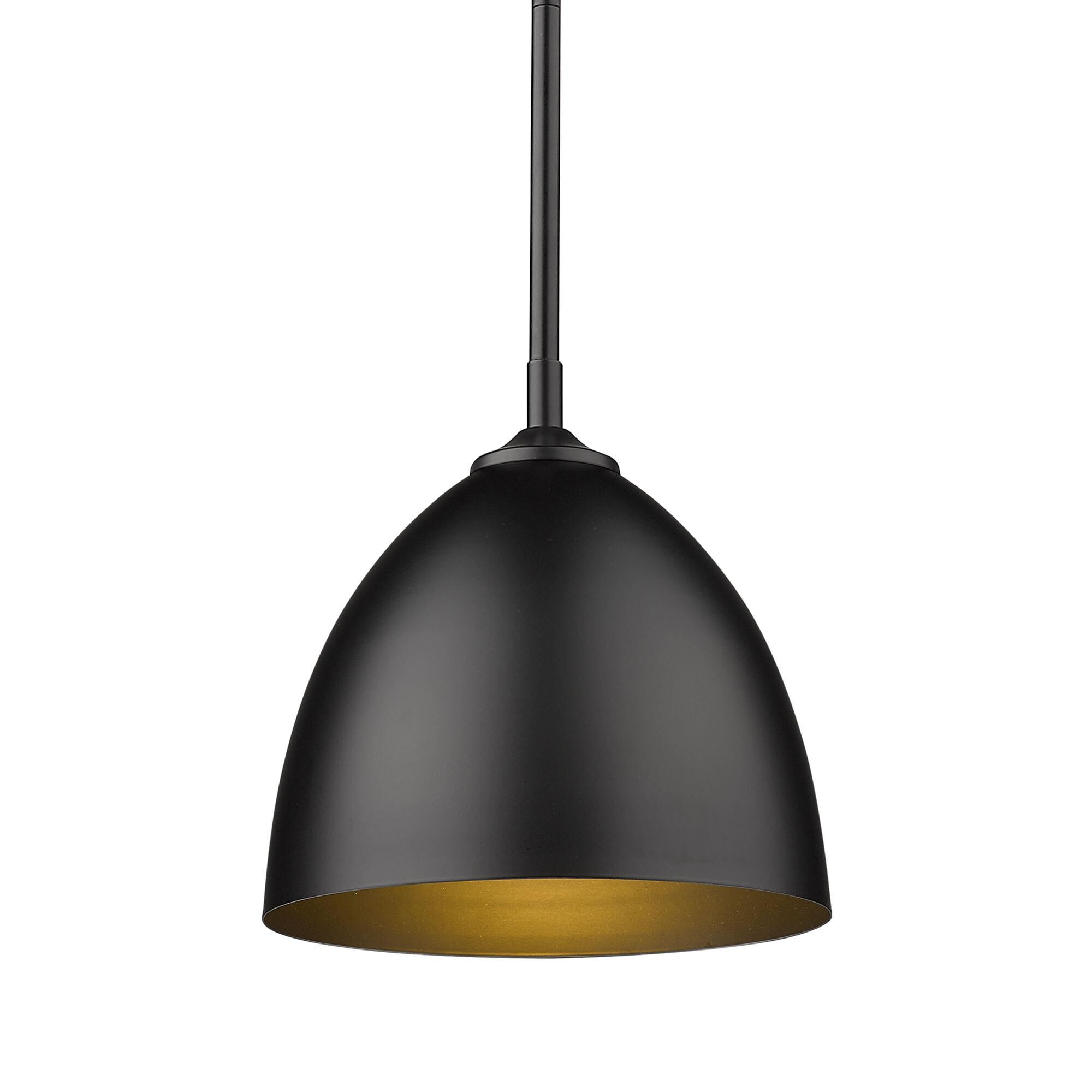 Zoey 9 Inch Mini Pendant by Golden Lighting