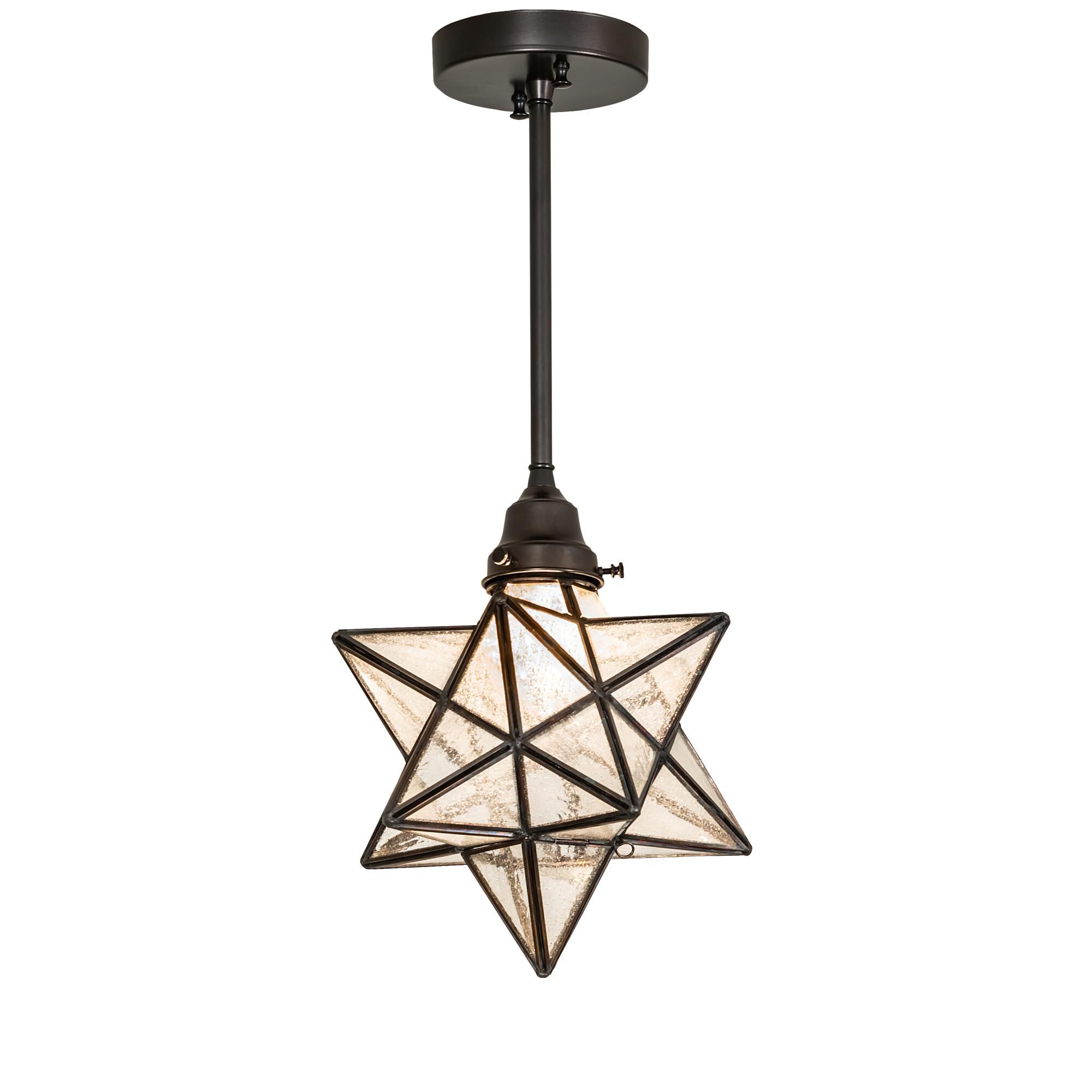 Meyda Lighting Moravian Star 10 Inch Mini Pendant
