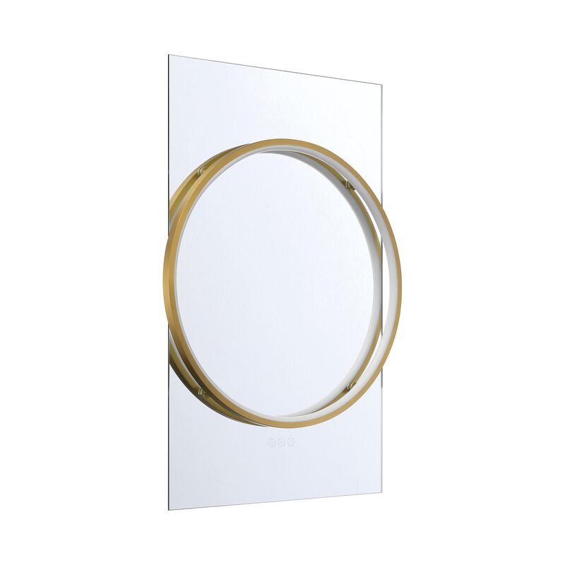 Trails 36 Inch LED Lighted Mirror by Eurofase Lighting