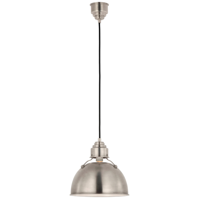 Visual Comfort Signature Collection Thomas O'Brien Eugene 12 Inch Mini Pendant