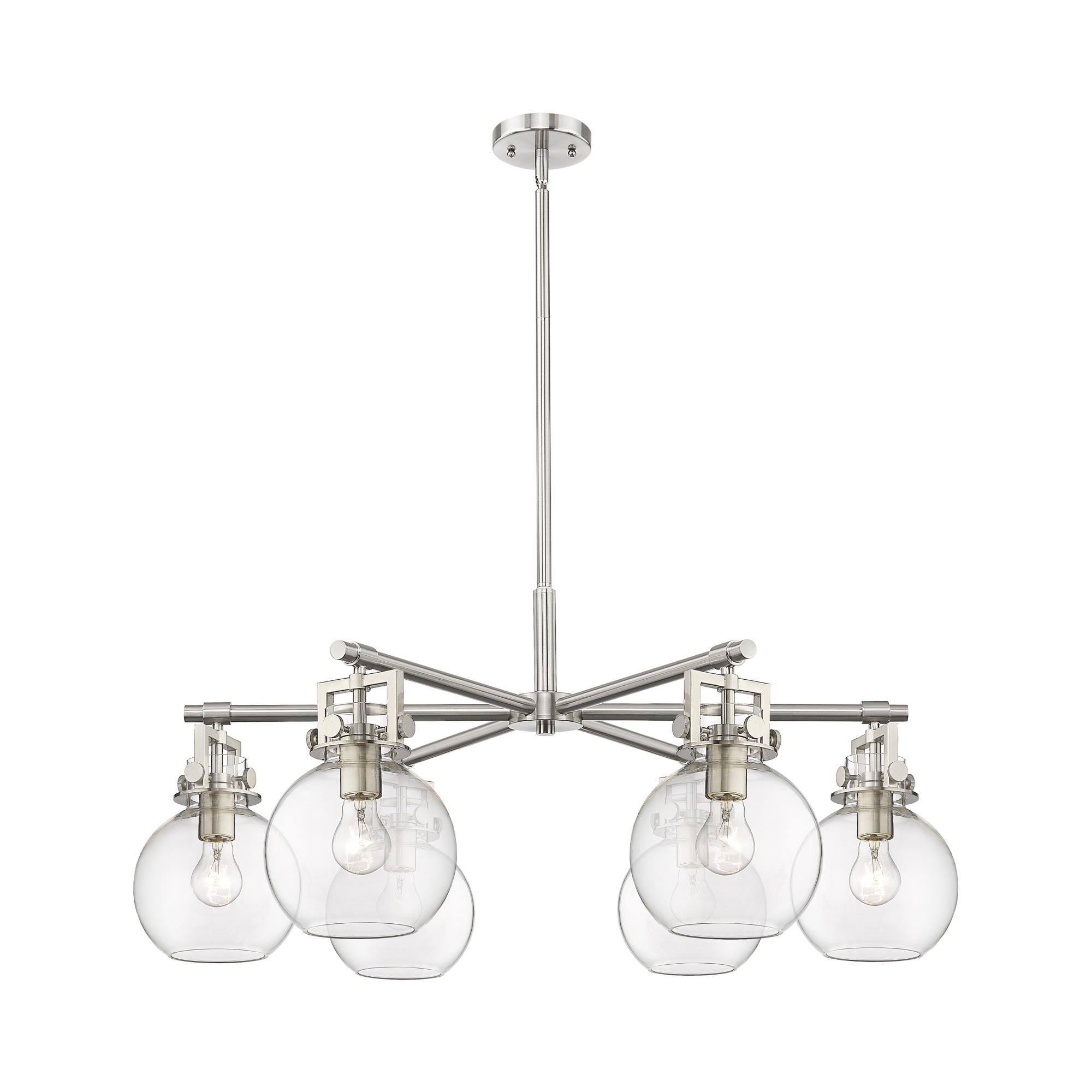 Bruno Marashlian Newton Sphere 26 Inch Chandelier by Innovations Lighting