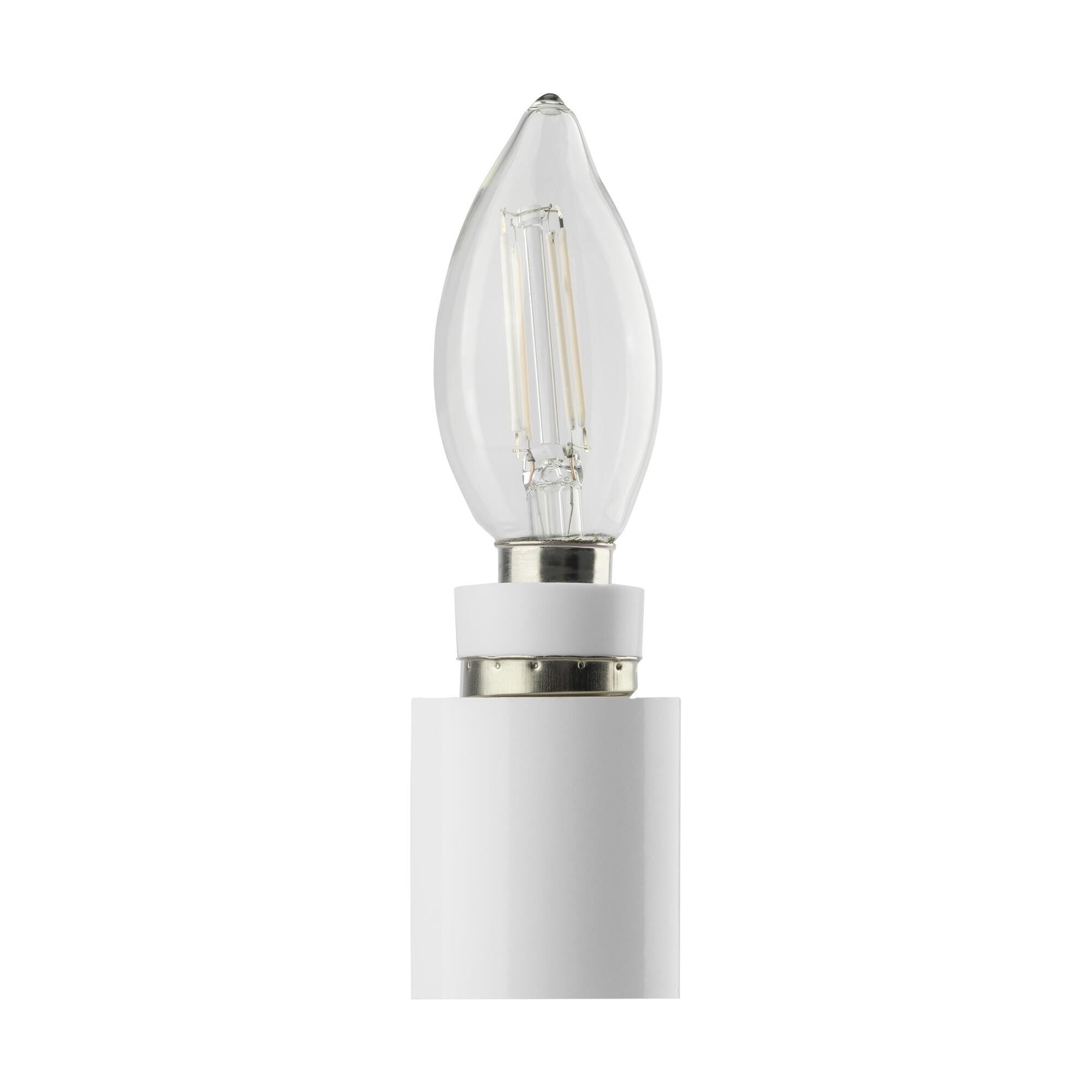 Dimmable 4 Watt 2700K Torpedo Shaped LED Light Bulb by Visual Comfort Studio Collection