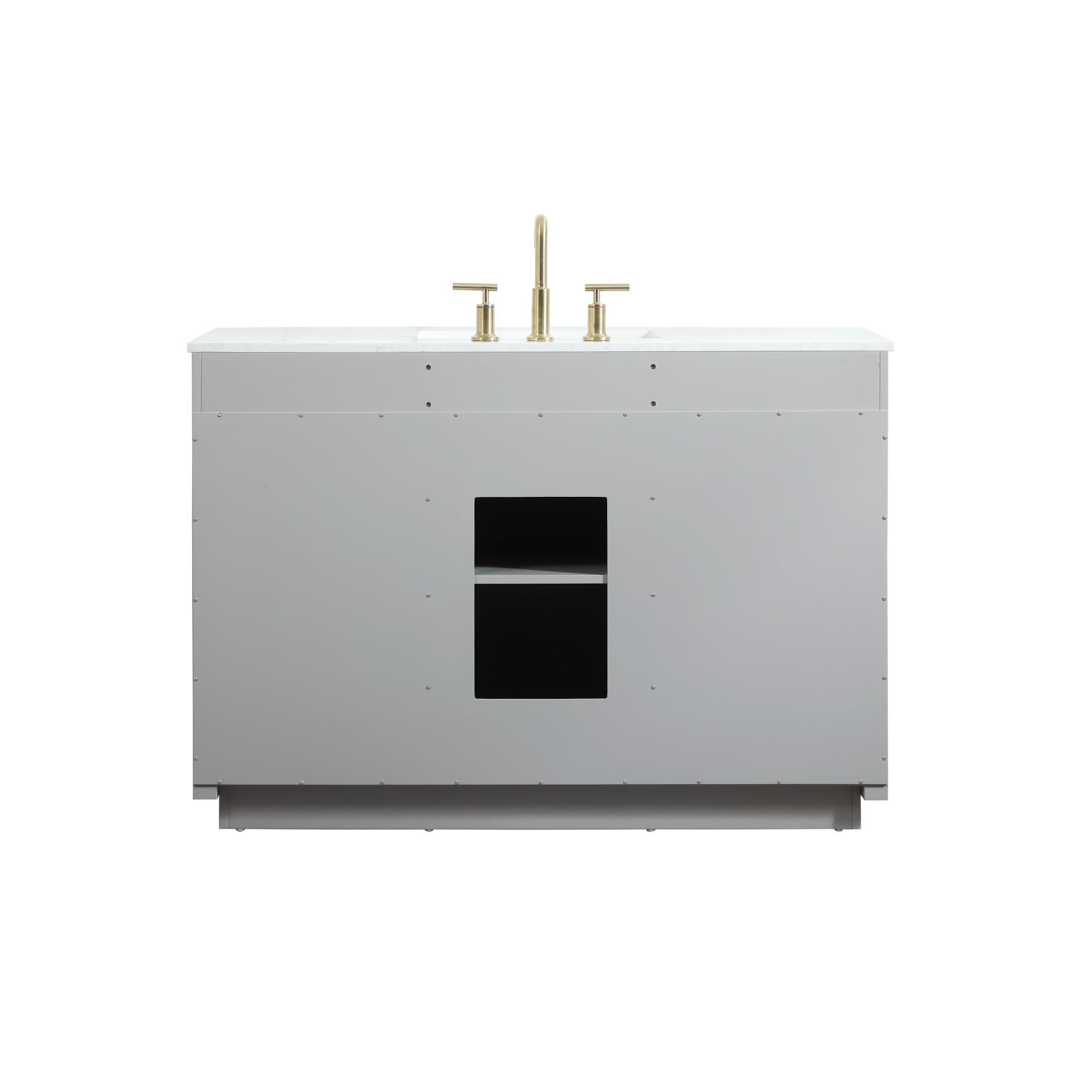 Shown in Grey finish