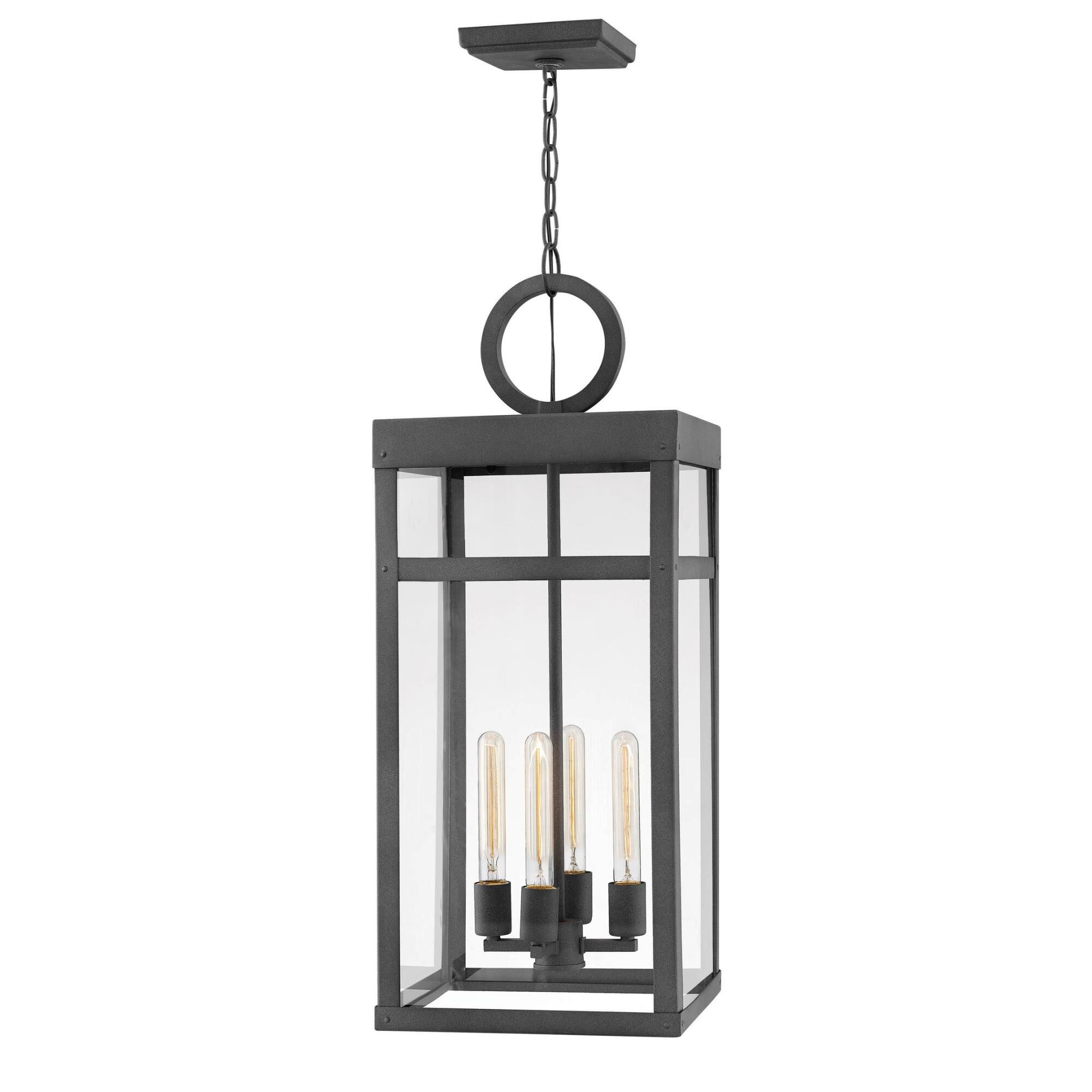 Porter 31 Inch Tall 4 Light Outdoor Hanging Lantern by Hinkley Lighting