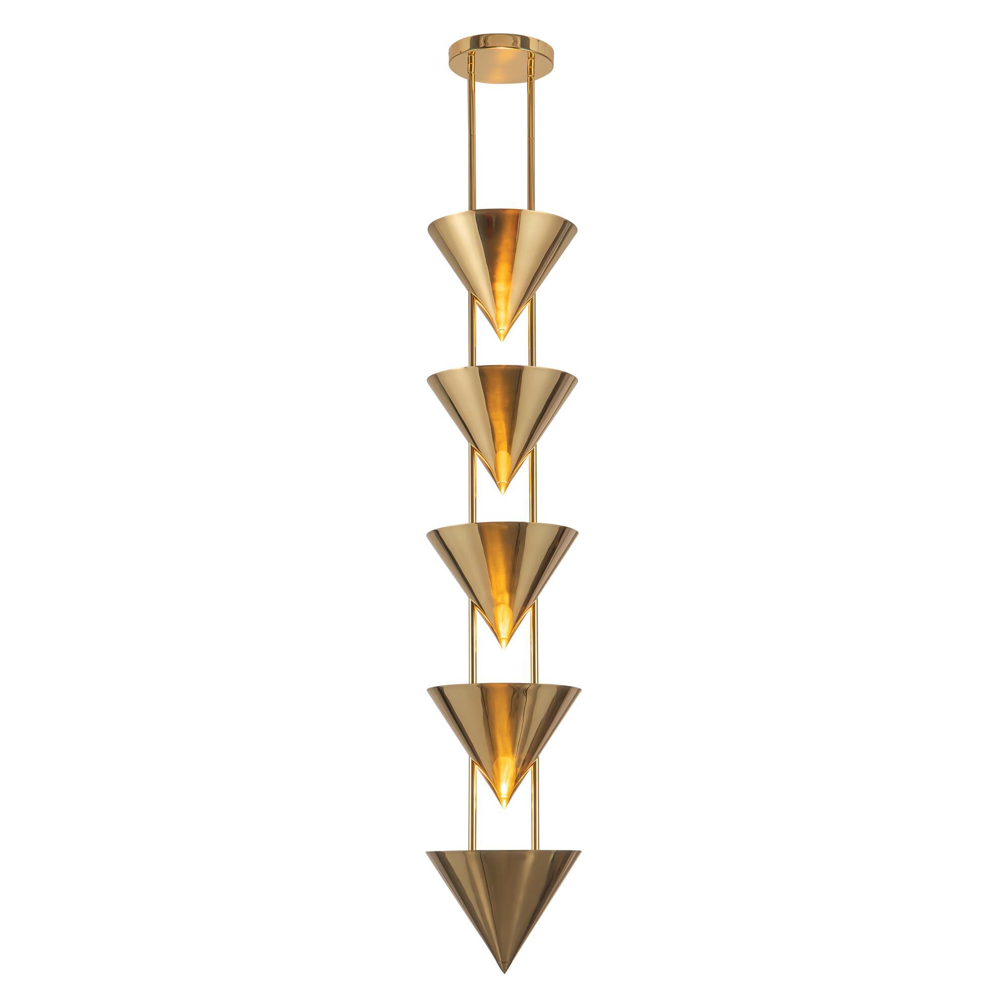 Shown in Patina Brass finish and Brass shade