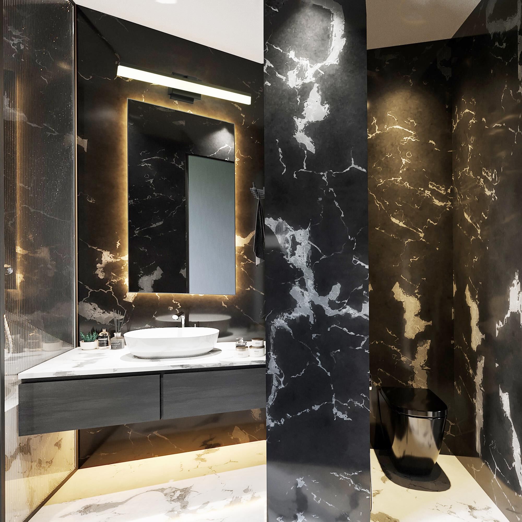 Eglo Lighting Eglo Palmital 1 23 Inch LED Bath Vanity Light