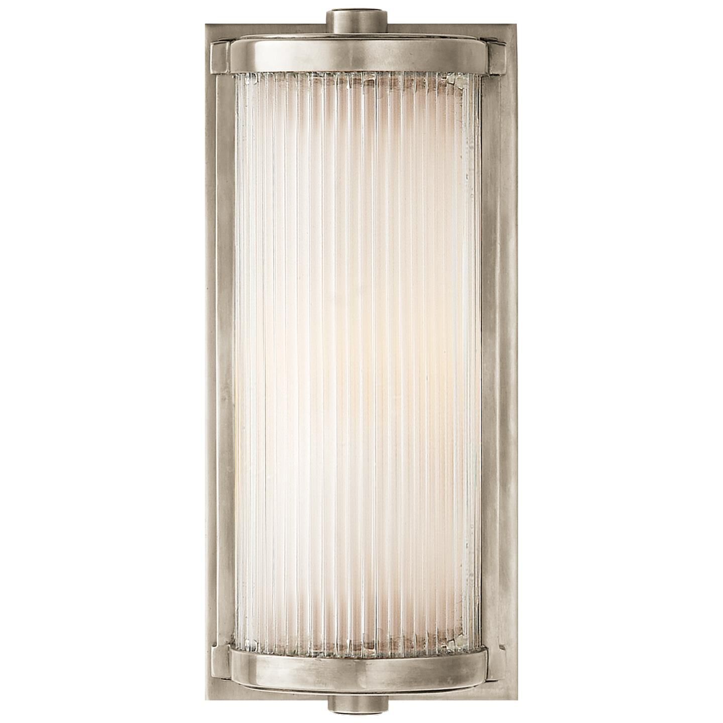 Shown in Antique Nickel finish and Frosted glass