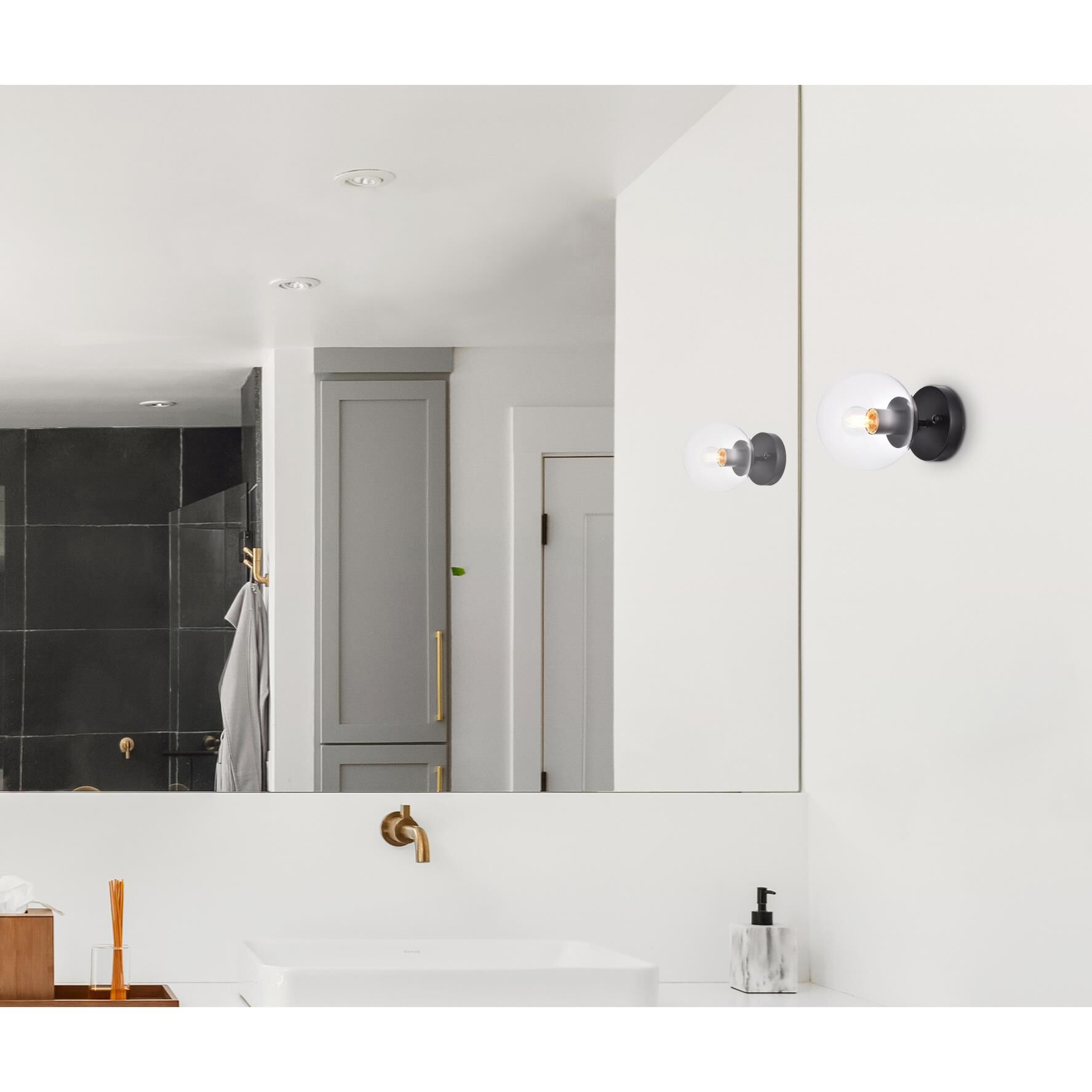 Elegant Lighting Mimi 8 Inch Wall Sconce