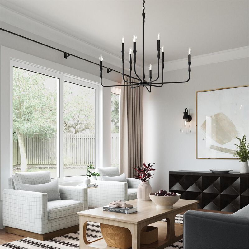 Paloma 41 Inch 8 Light Chandelier by Capital Lighting Fixture Company