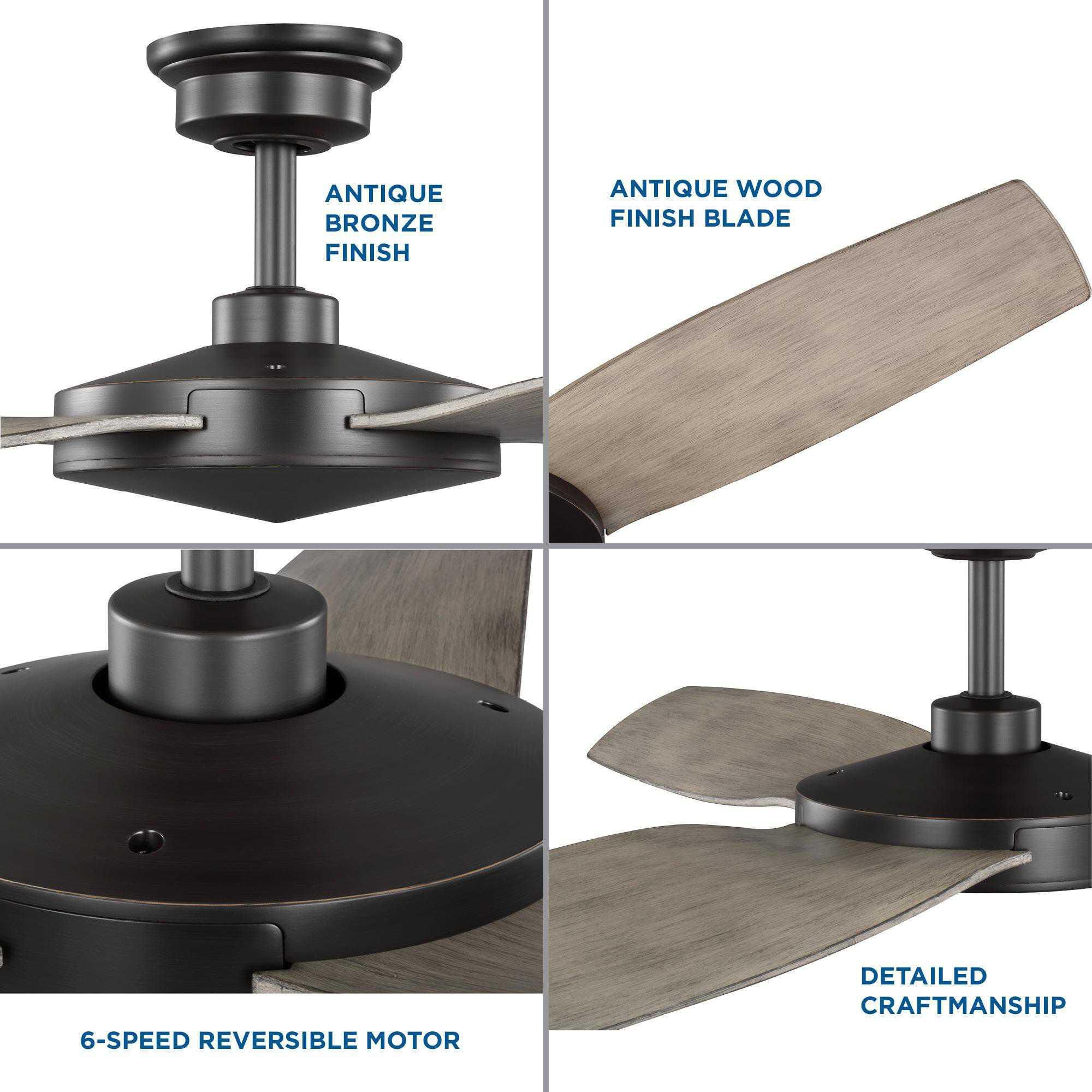 Spicer 54 Inch Ceiling Fan by Progress Lighting