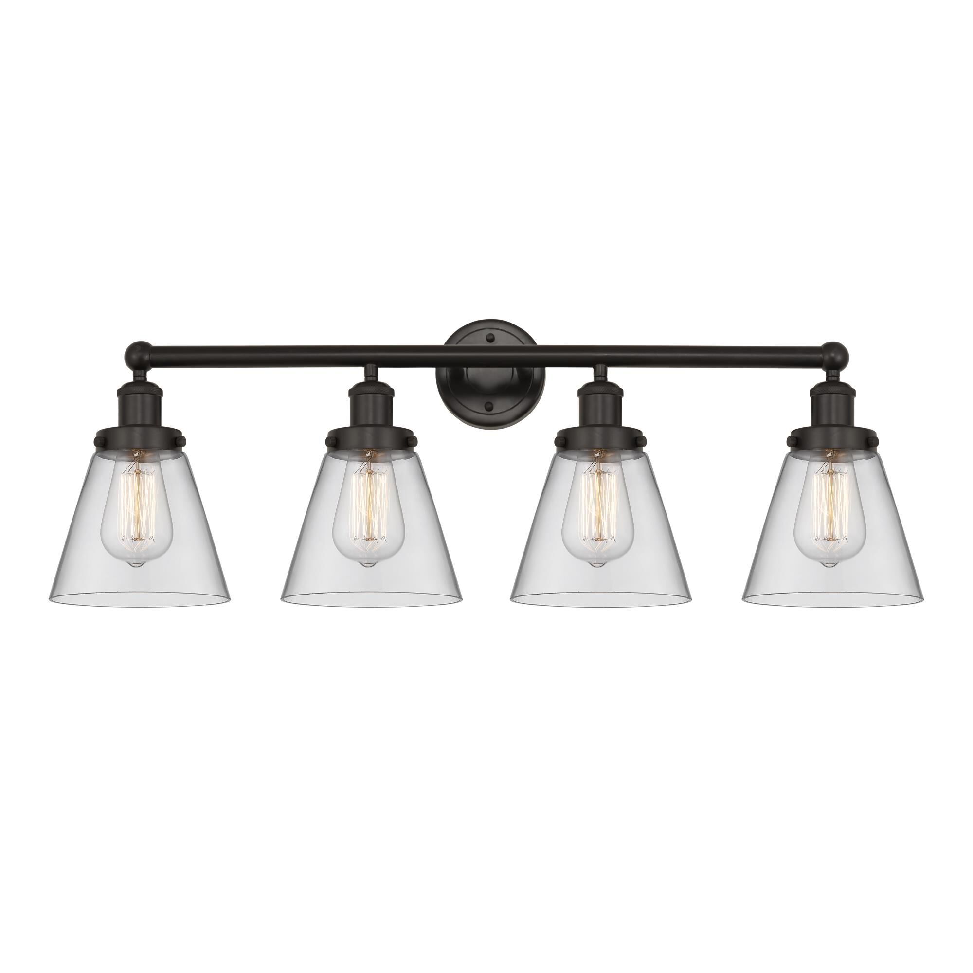 Bruno Marashlian Cone 33 Inch 4 Light Bath Vanity Light by Innovations Lighting