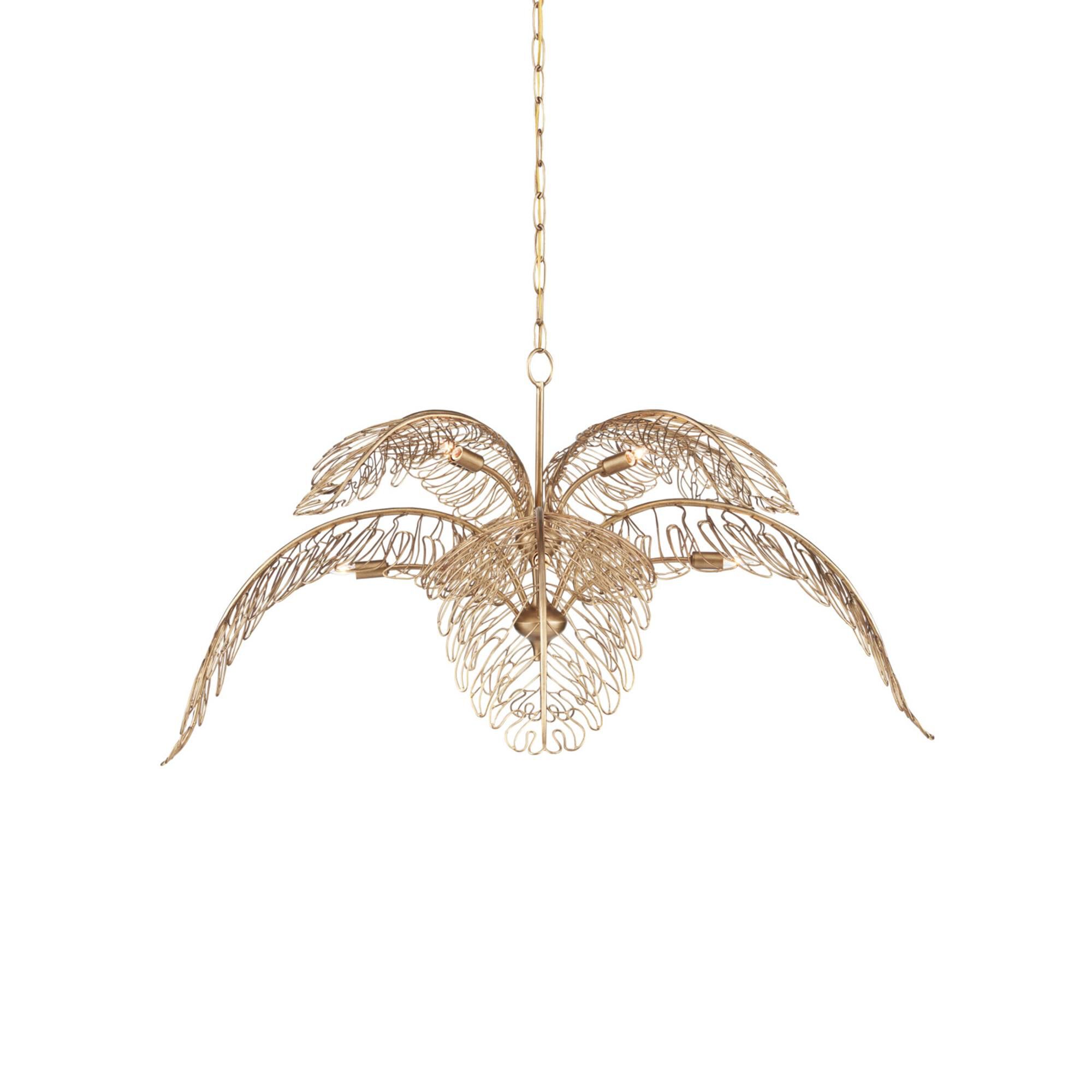 Taormina 49 Inch 8 Light Chandelier,