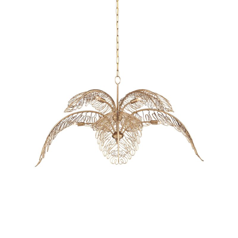 Taormina 49 Inch 8 Light Chandelier by Currey and Company