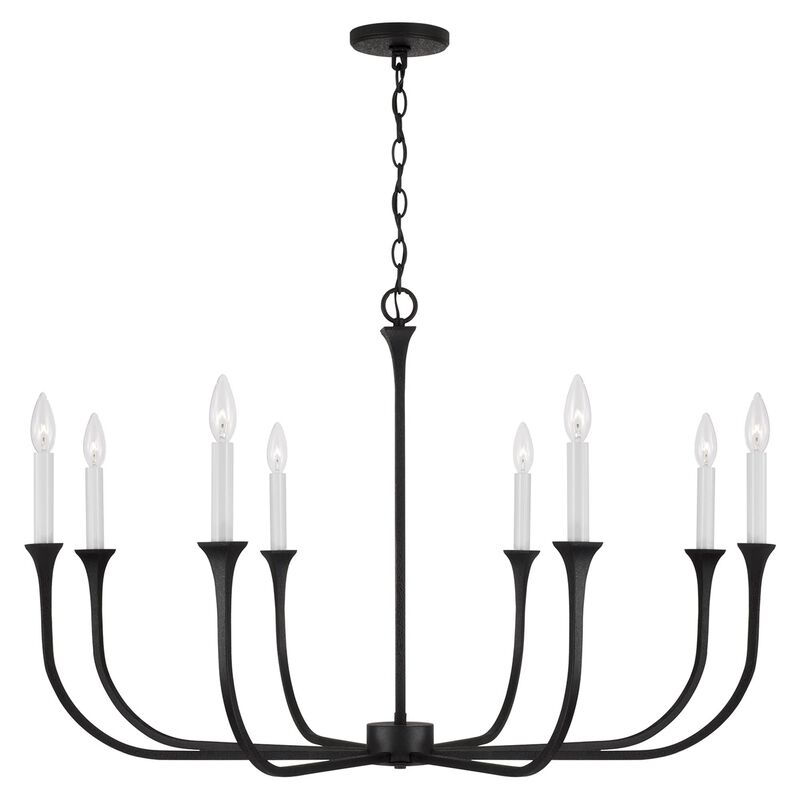 Decklan 38 Inch 8 Light Chandelier by Capital Lighting Fixture Company