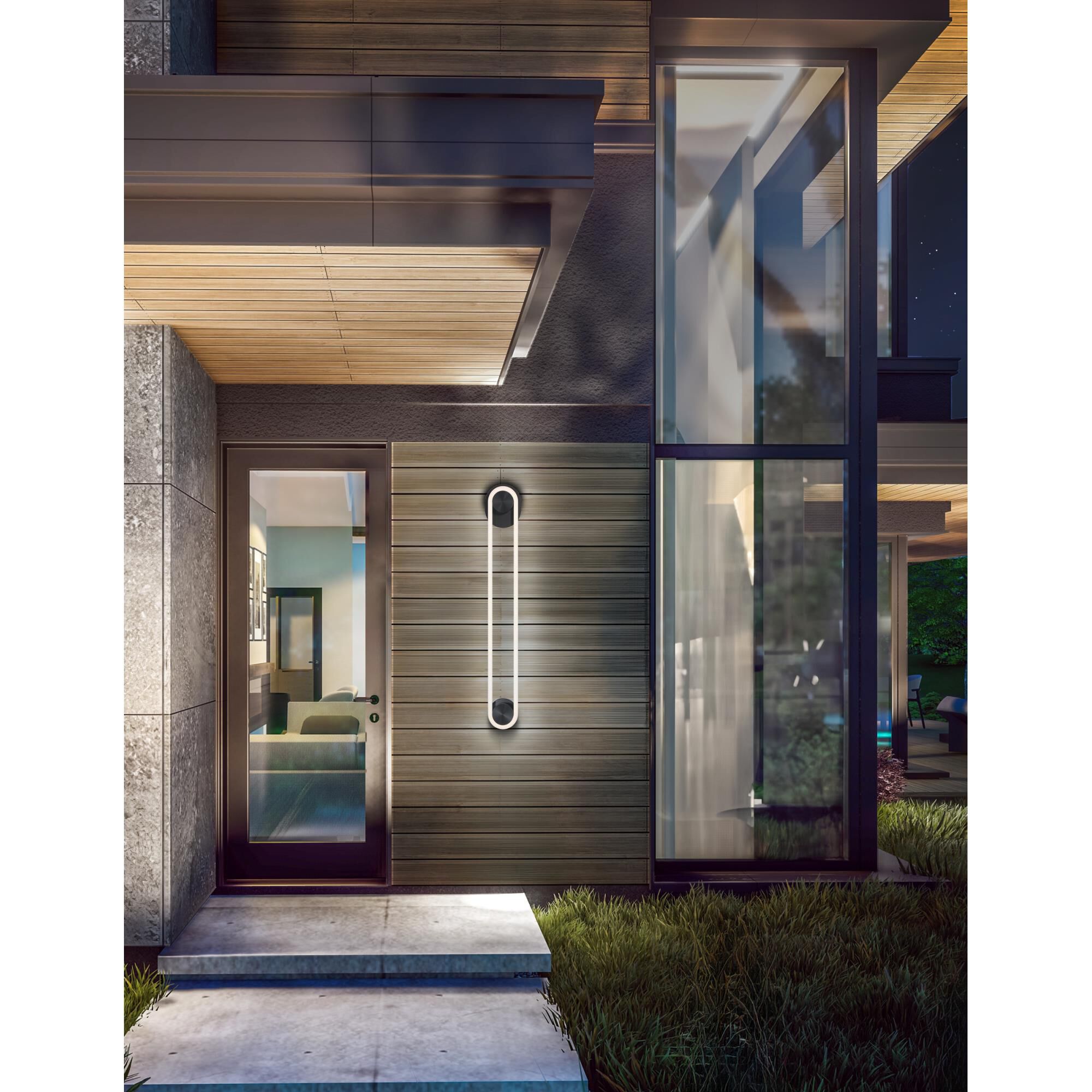 Shown in Black finish