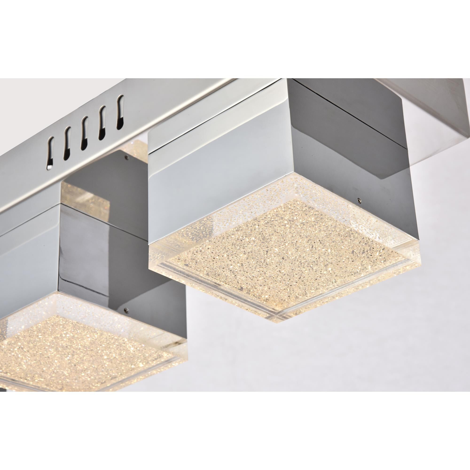 Glasgow 17 Inch 3 Light LED Flush Mount by Elegant Lighting