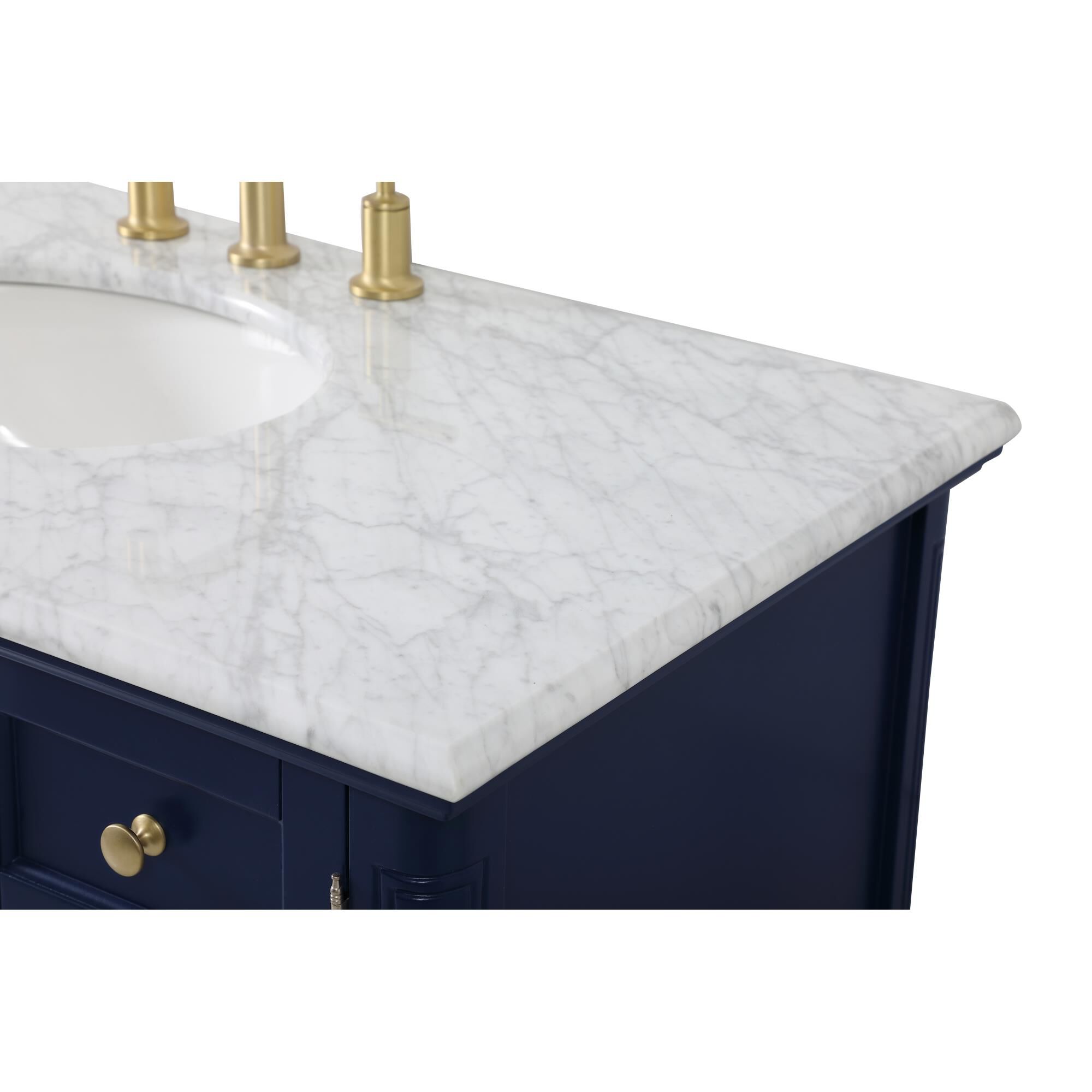 Shown in Blue finish