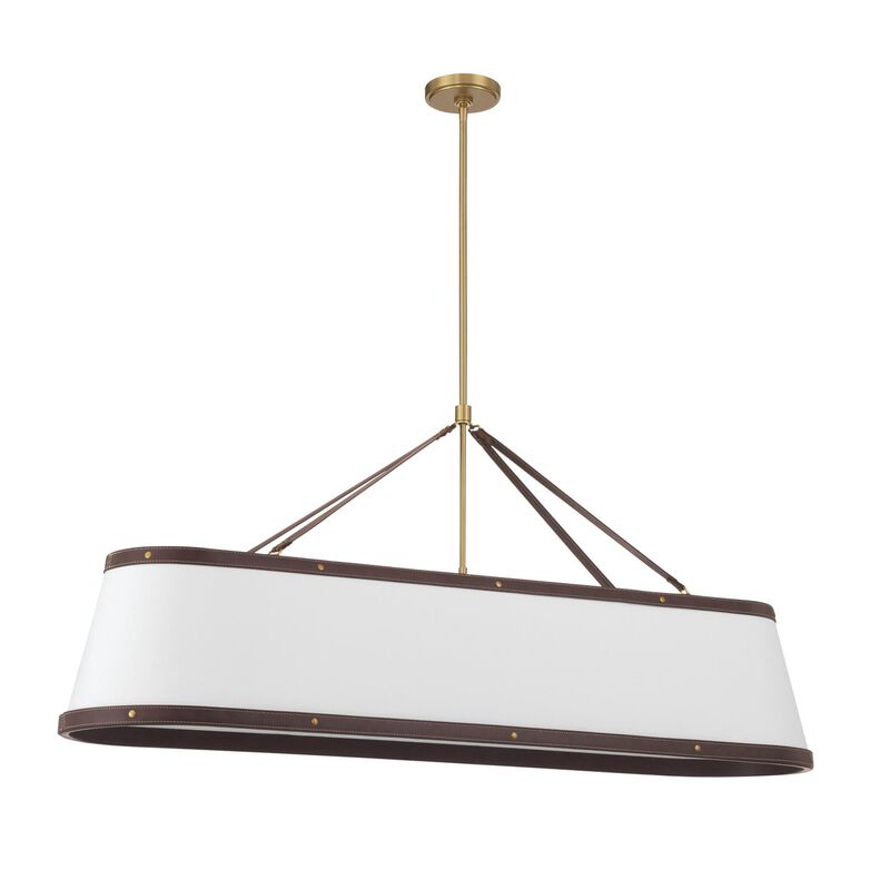 Callahan Medium Linear Chandelier by Crystorama