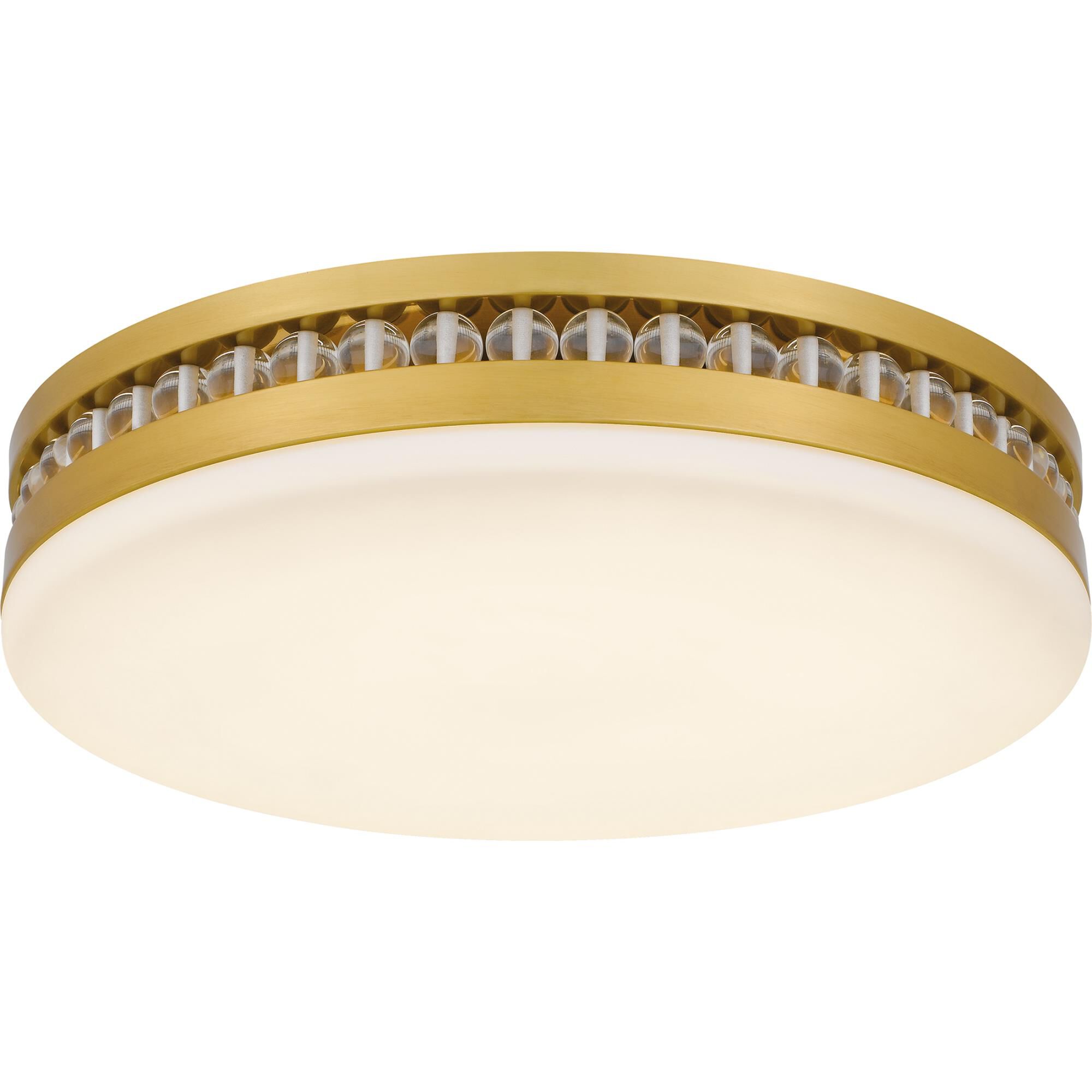 Carey 16 Inch Flush Mount by Quoizel