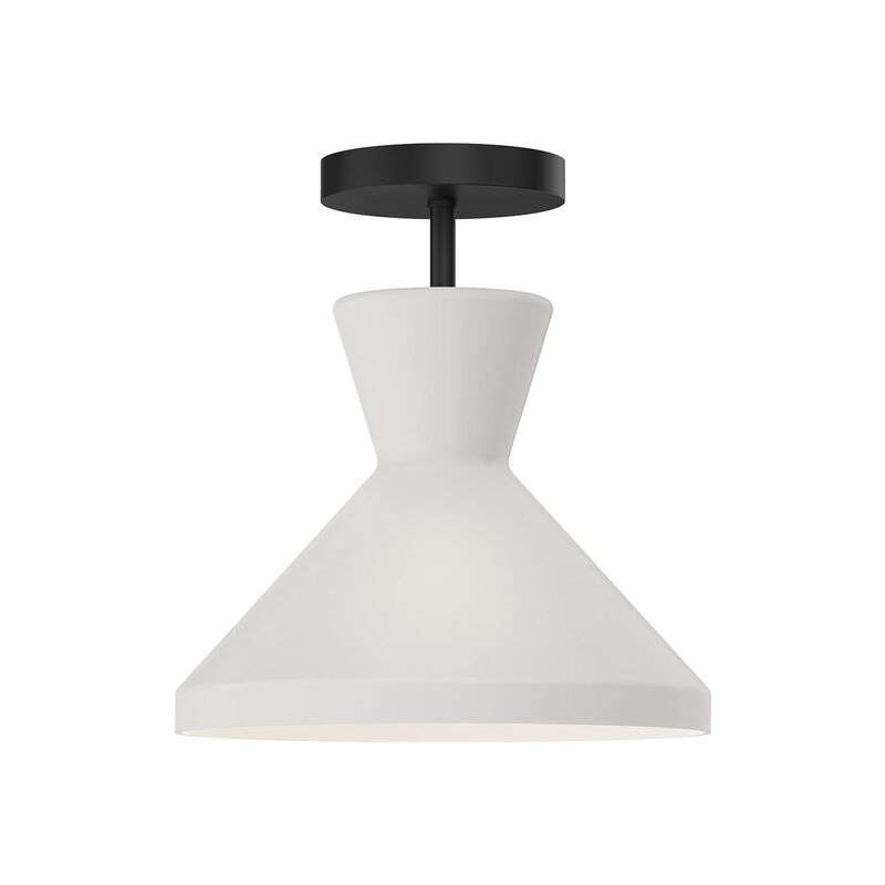 Betty 10 Inch Semi Flush Mount by Alora Mood