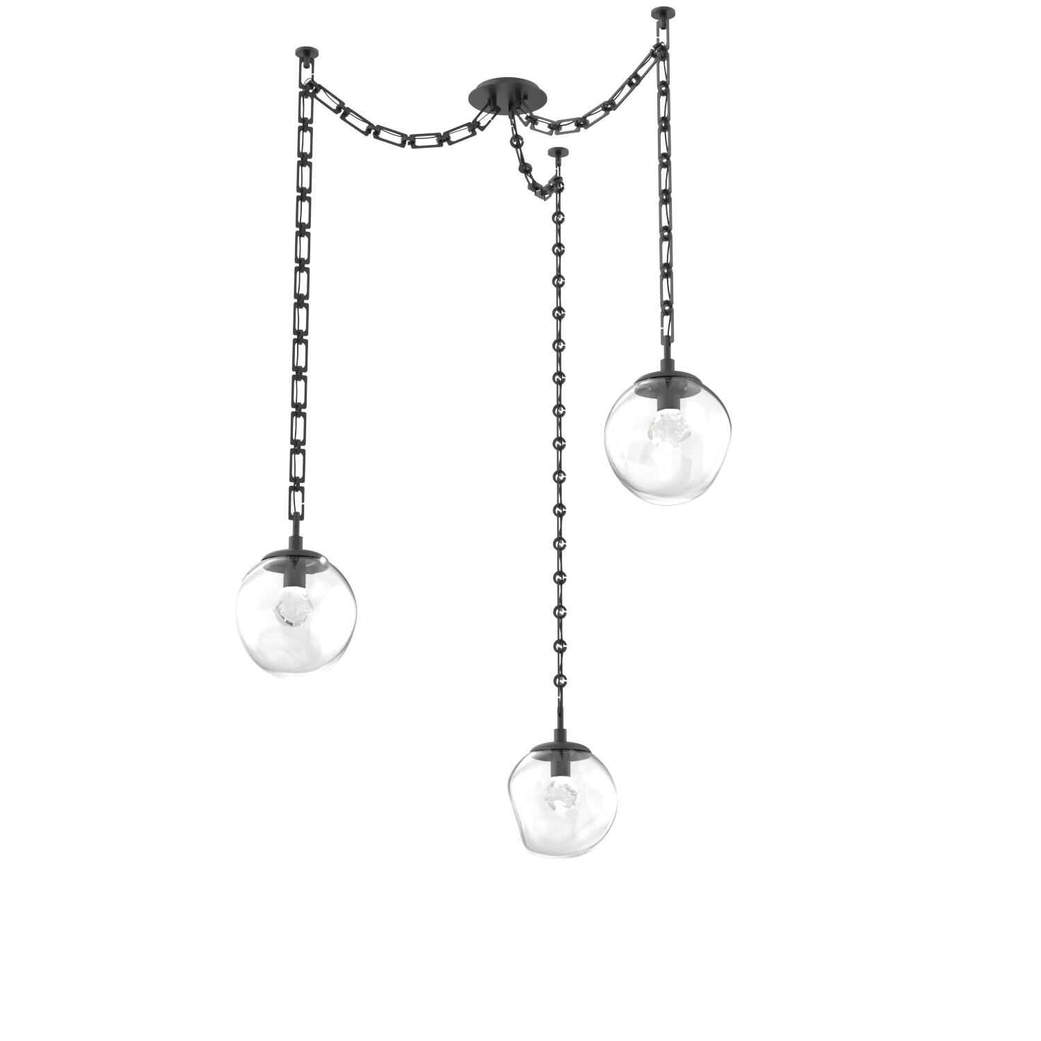 Levi Wilson Aster 19 Inch Multi Pendant Light by Hammerton Studio