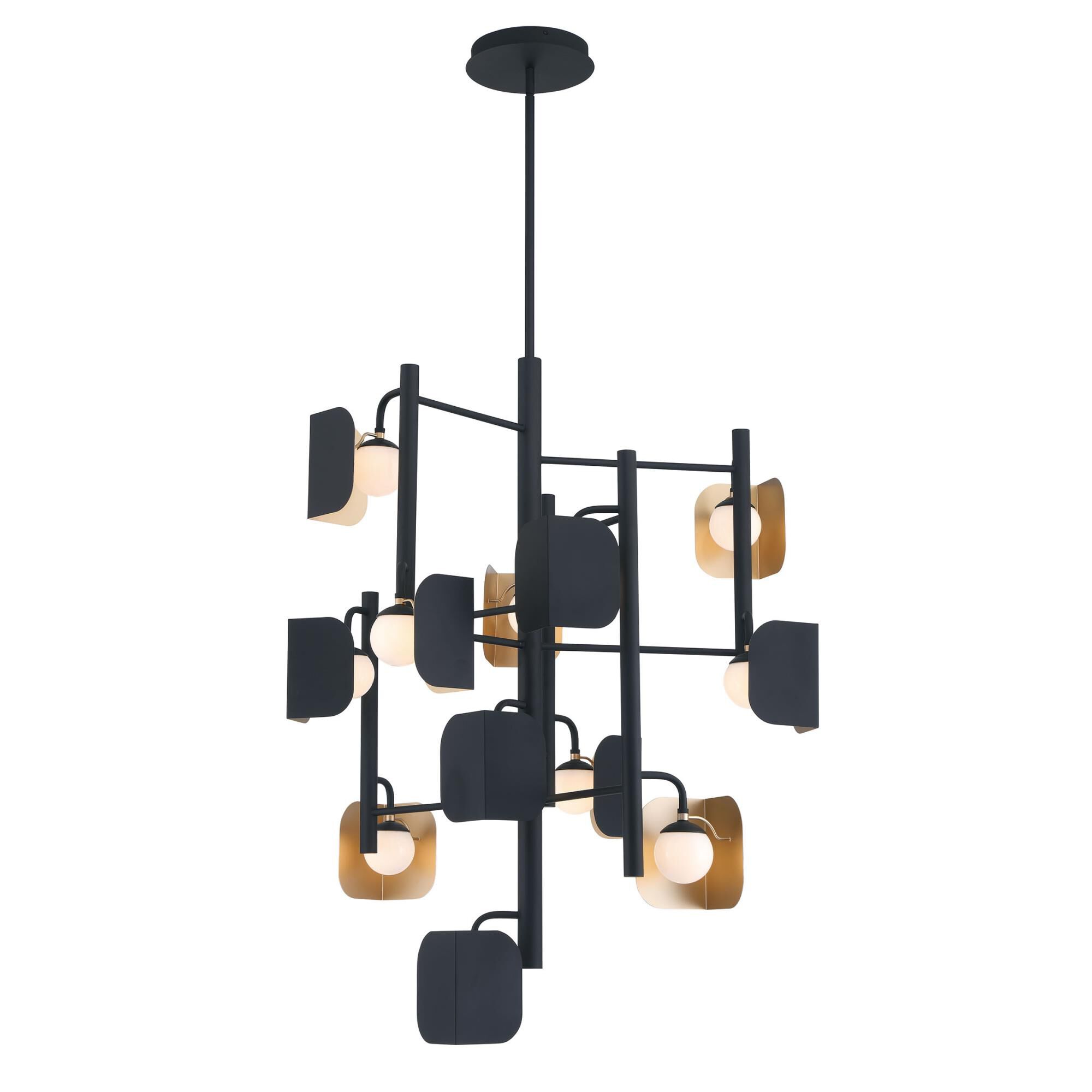 Cornice 36 Inch Chandelier by Eurofase Lighting