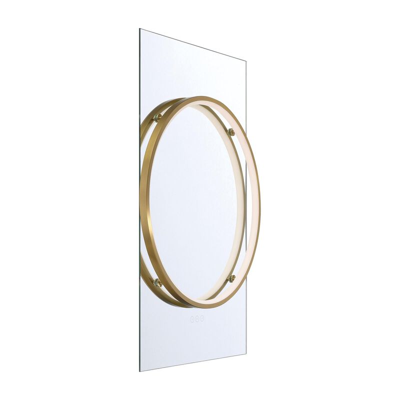 Trails 36 Inch LED Lighted Mirror by Eurofase Lighting