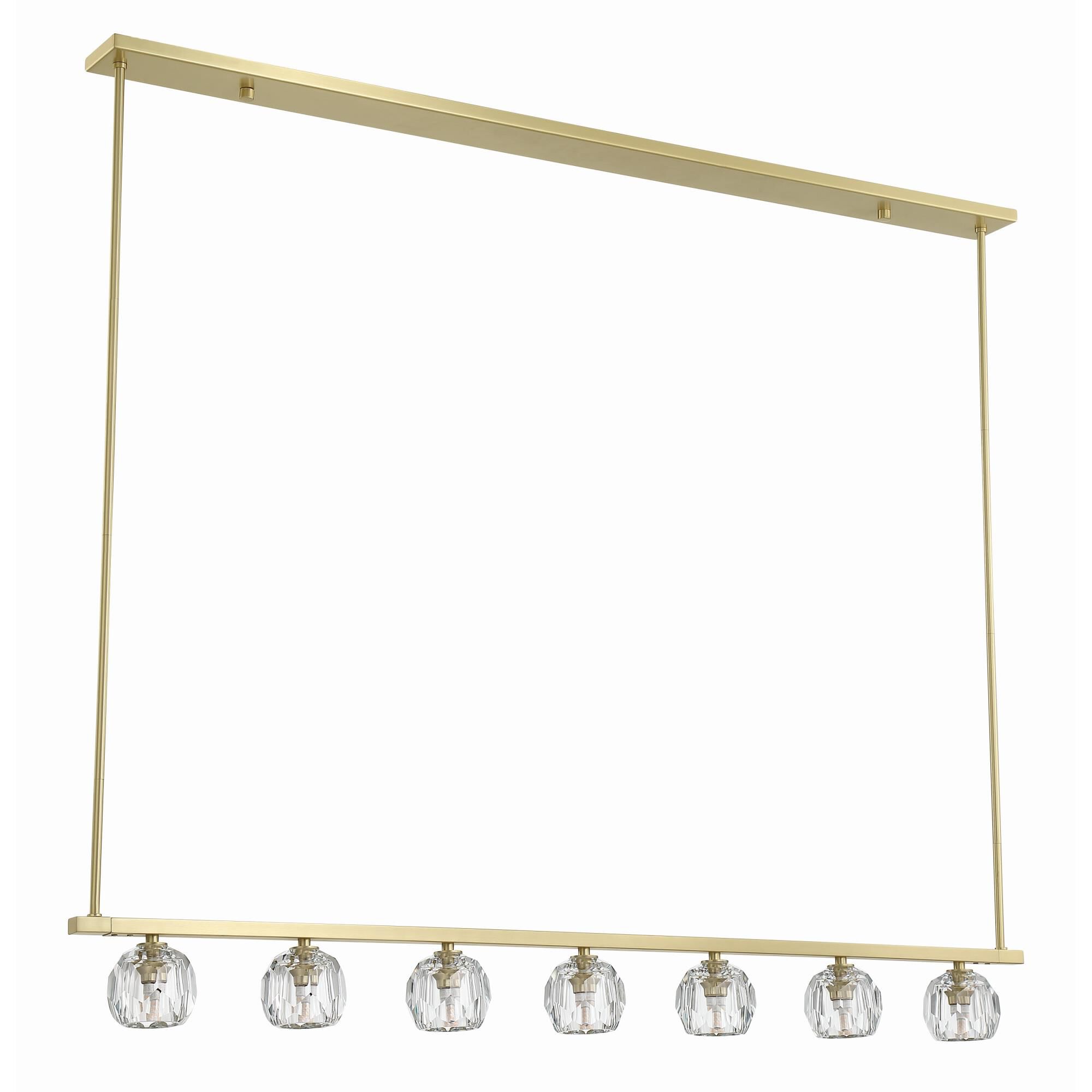 Aragon 56 Inch Linear Suspension Light by Crystorama