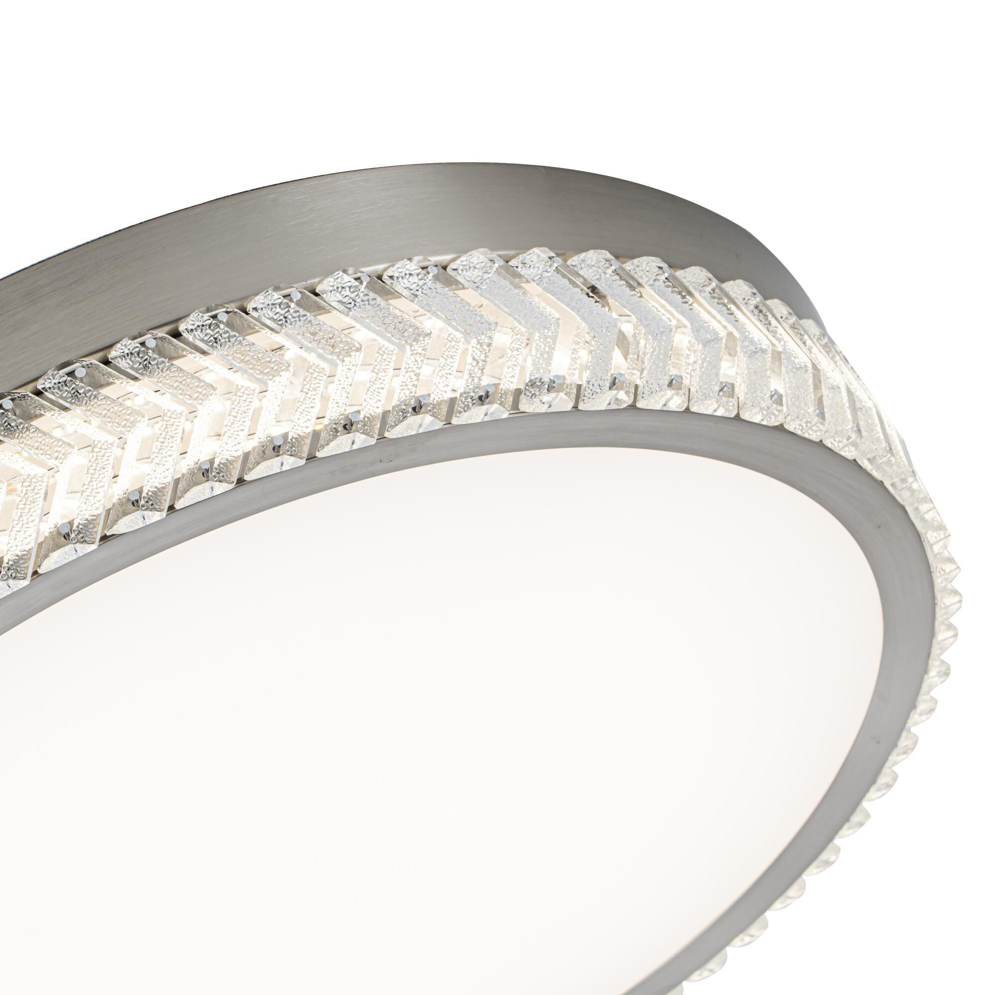 Shown in Brushed Nickel finish