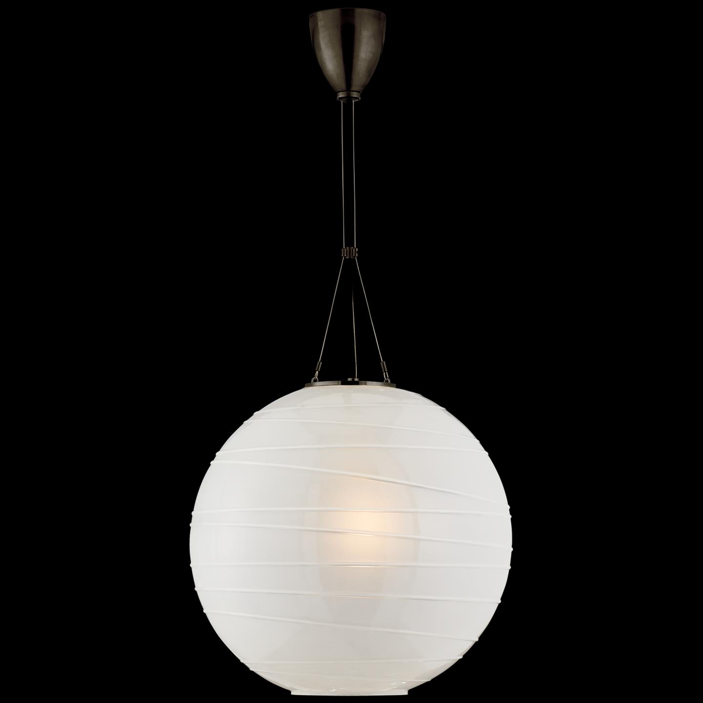 Visual Comfort Signature Collection Alexa Hampton Hailey 18 Inch Large Pendant