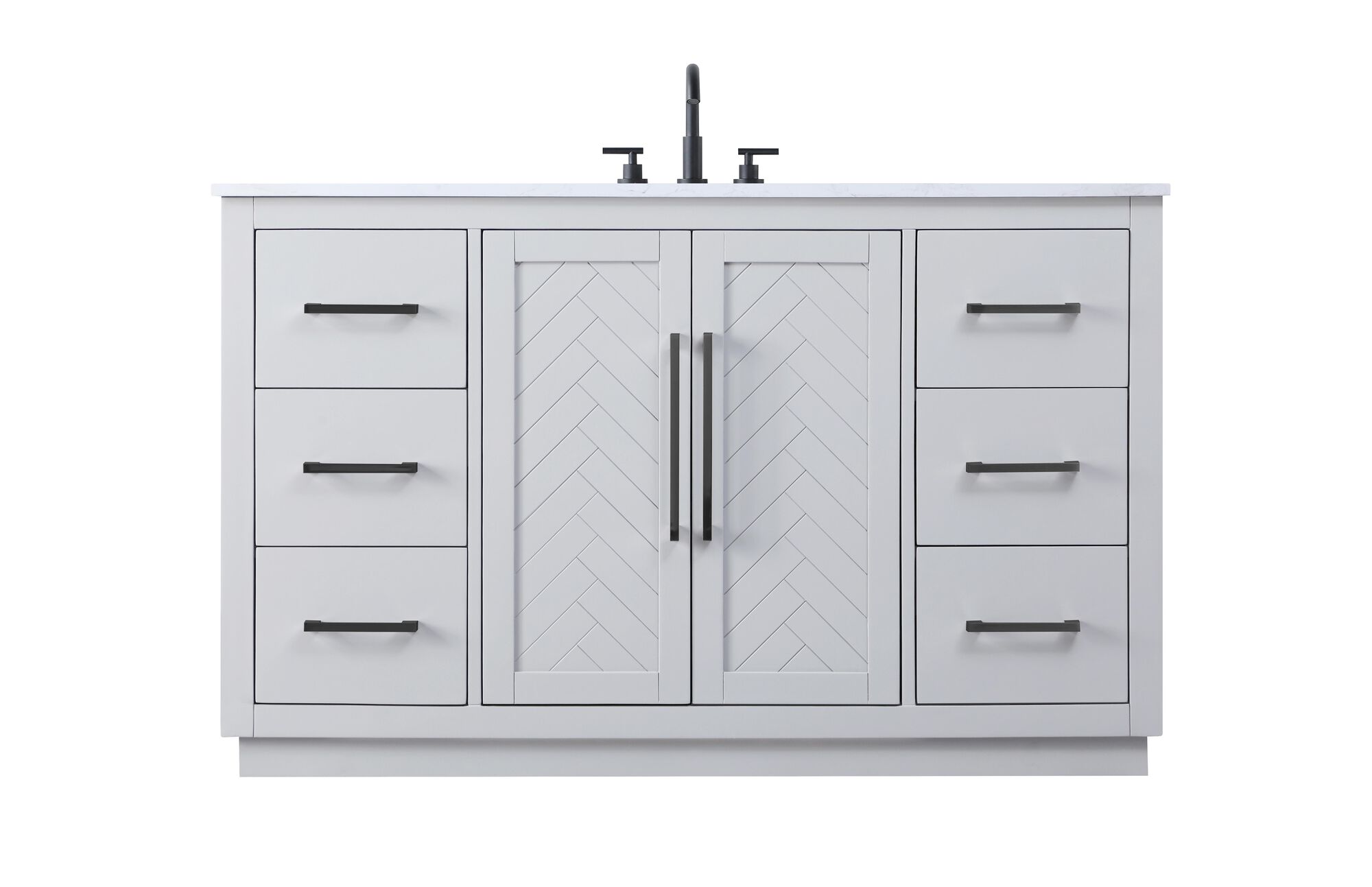 Shown in Grey finish