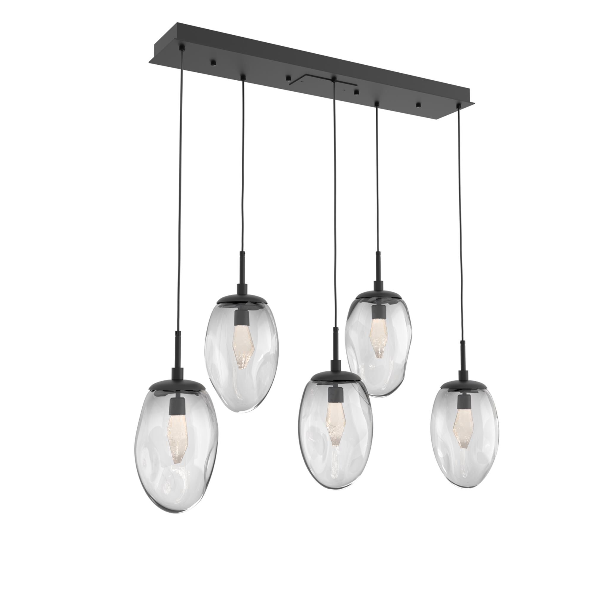 Shown in Matte Black finish and Geo Inner Clear Outer glass