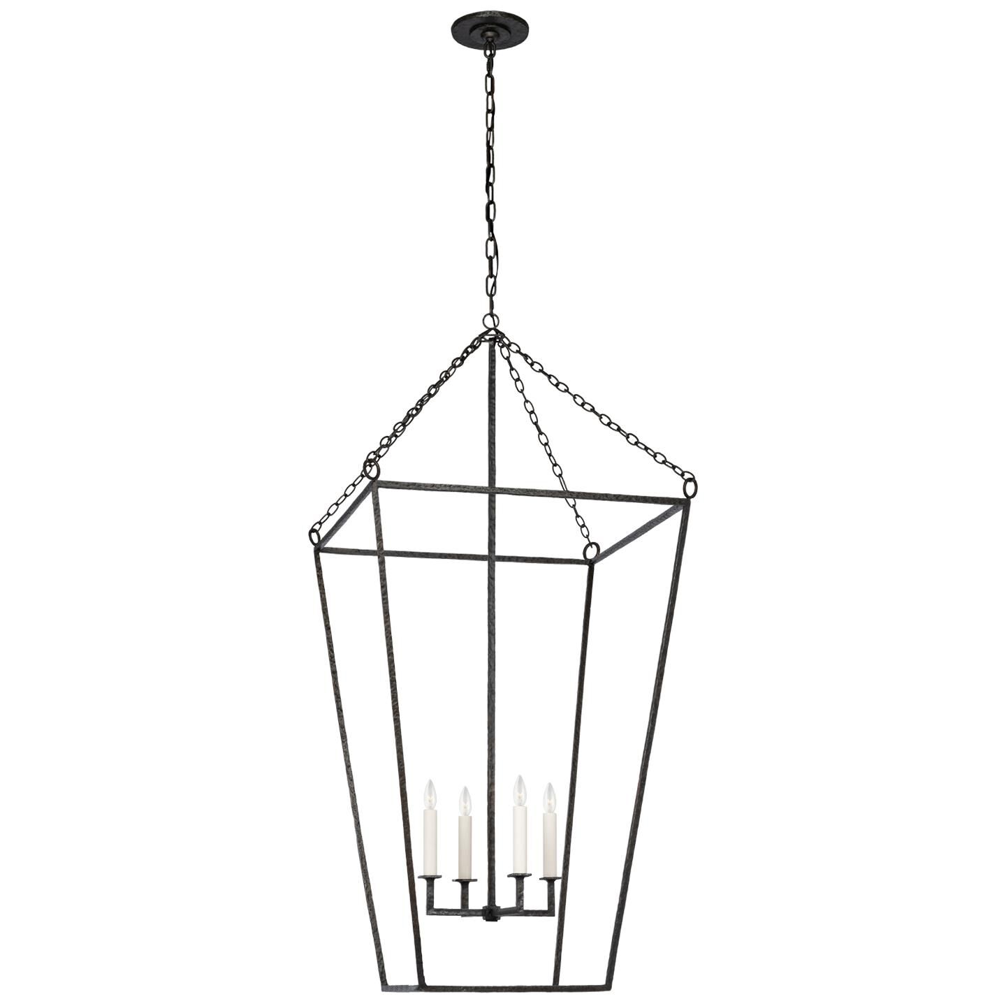Marie Flanigan Malloy 23 Inch LED Cage Pendant by Visual Comfort Signature Collection