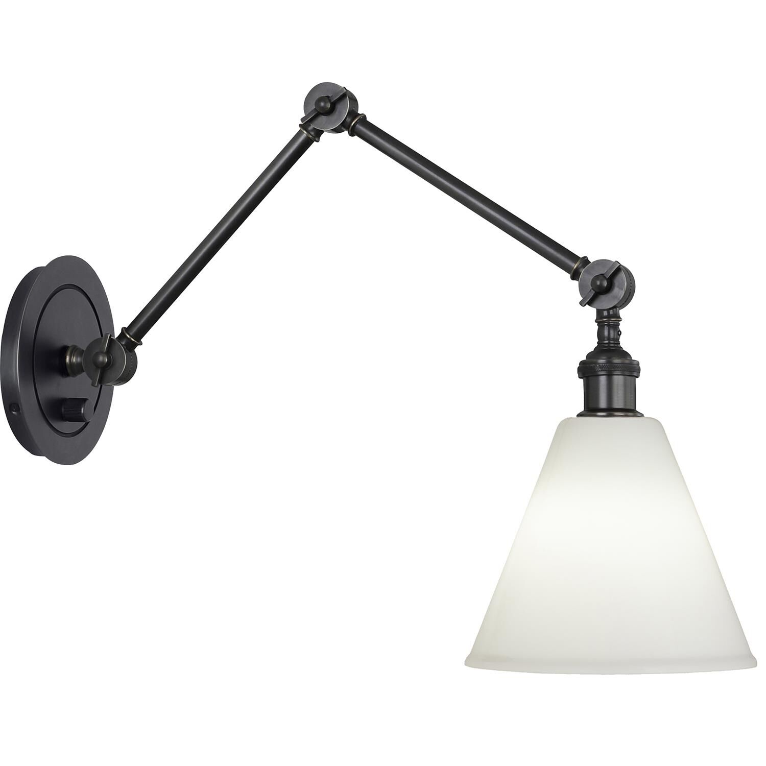 Alloy Wall Swing Lamp by Robert Abbey