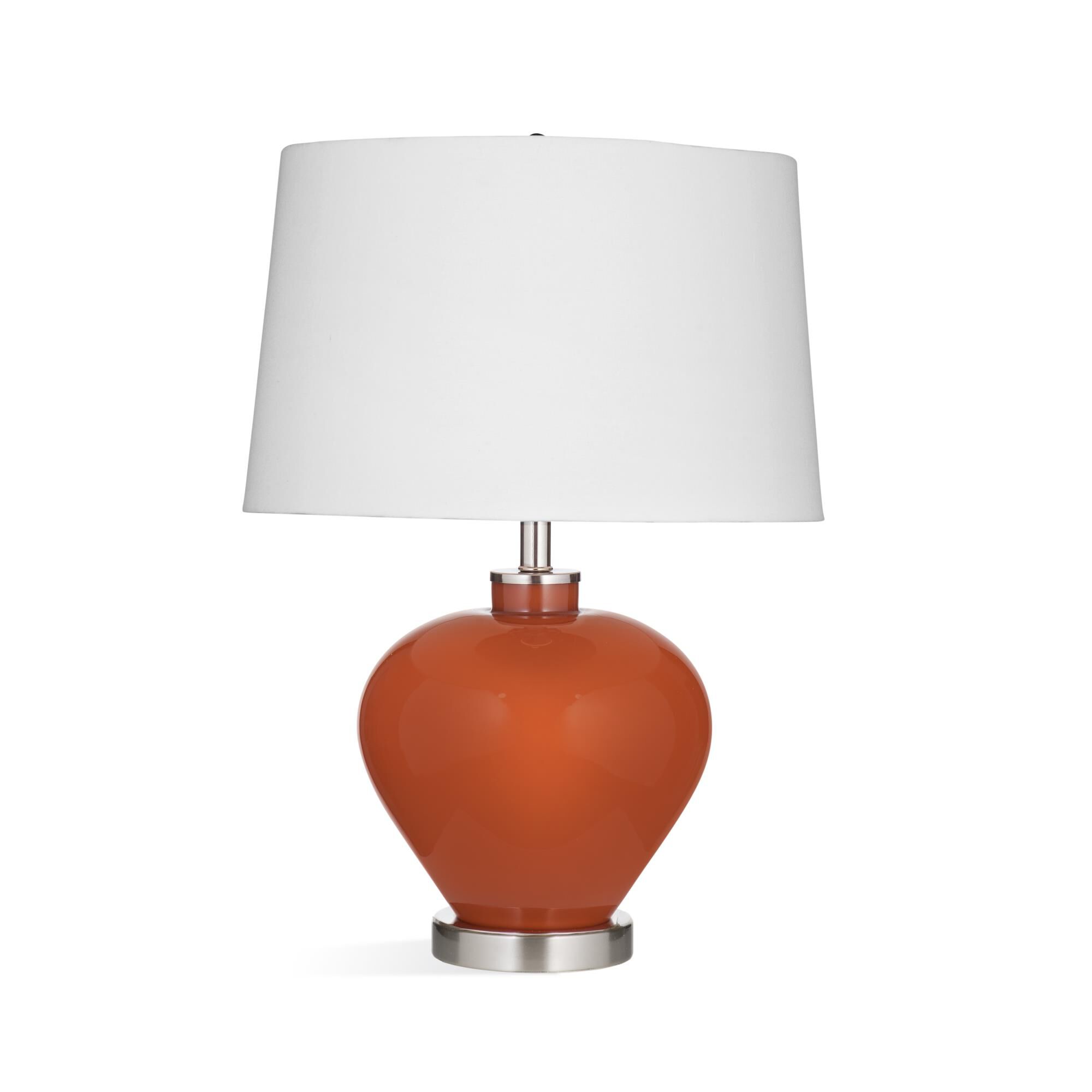 Shown in Orange finish and White shade