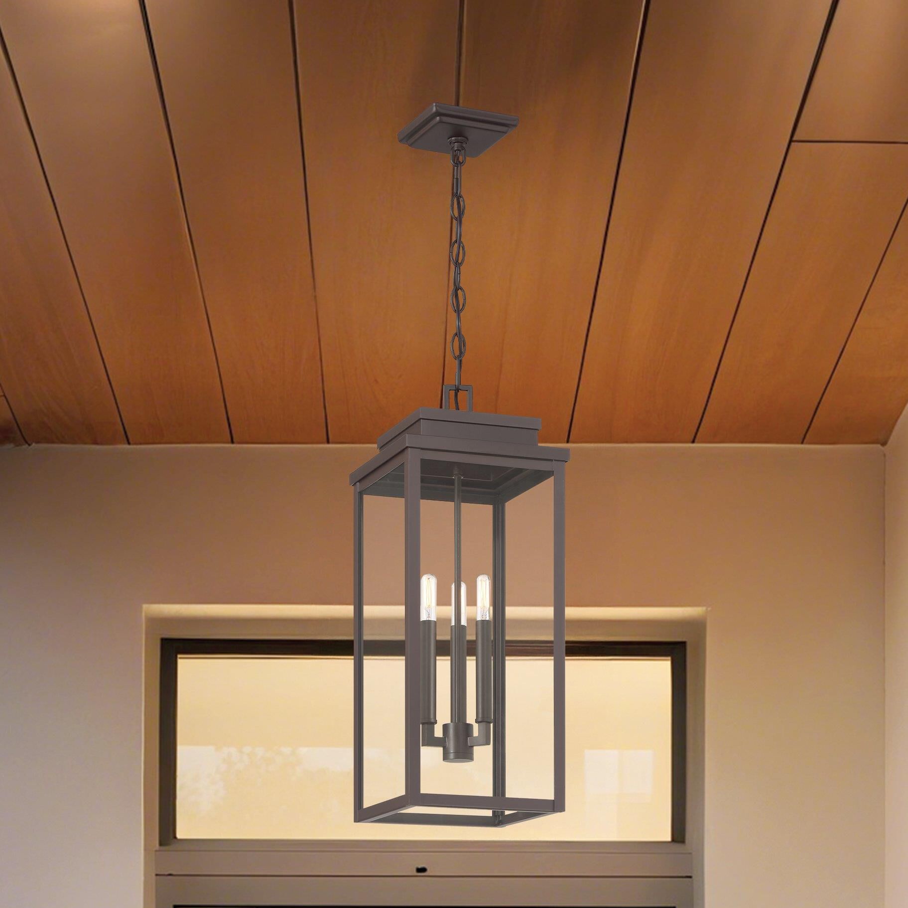 Hillside 9 Inch Outdoor Hanging Lantern by Eglo Lighting