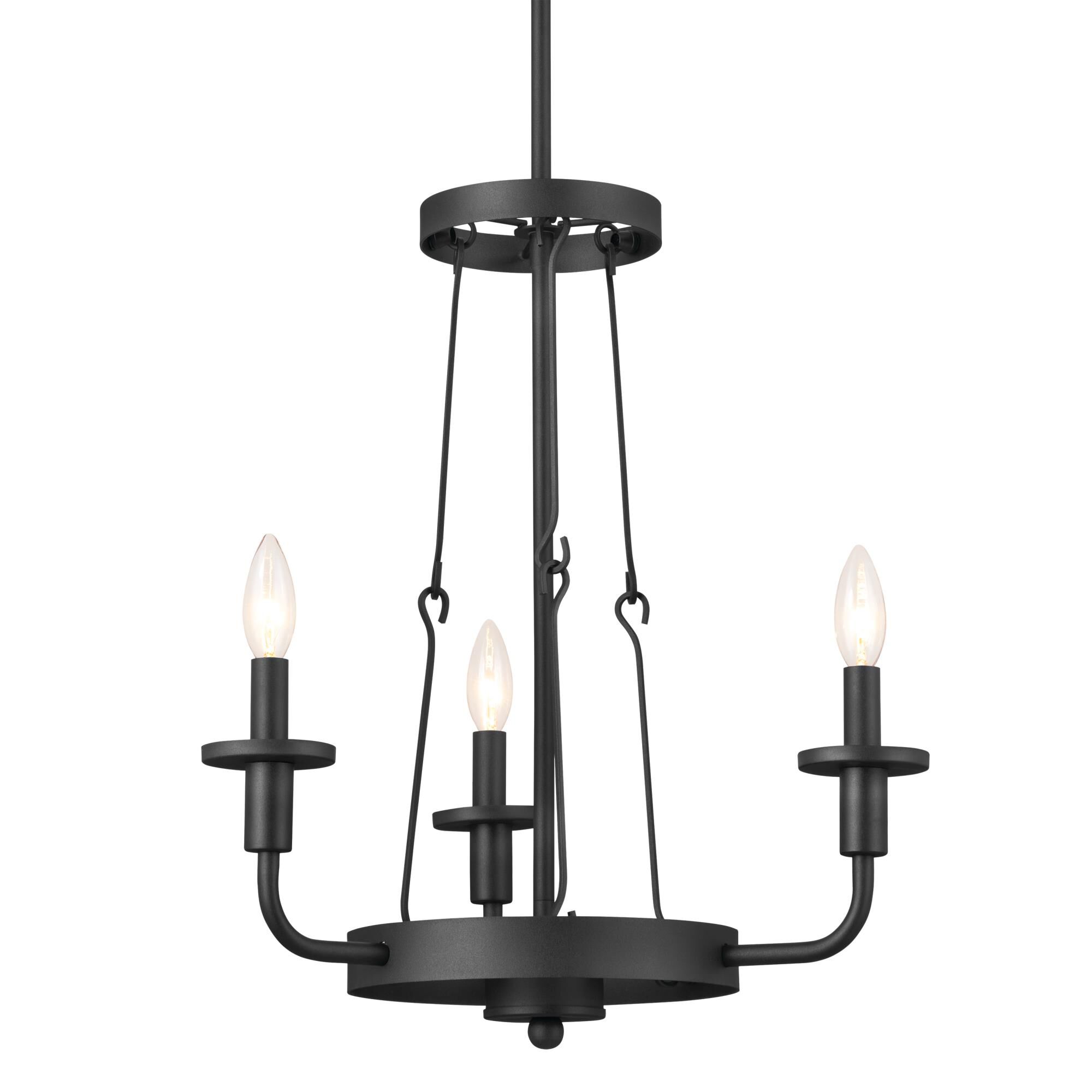 Vetivene 19 Inch 3 Light Mini Chandelier by Kichler Lighting