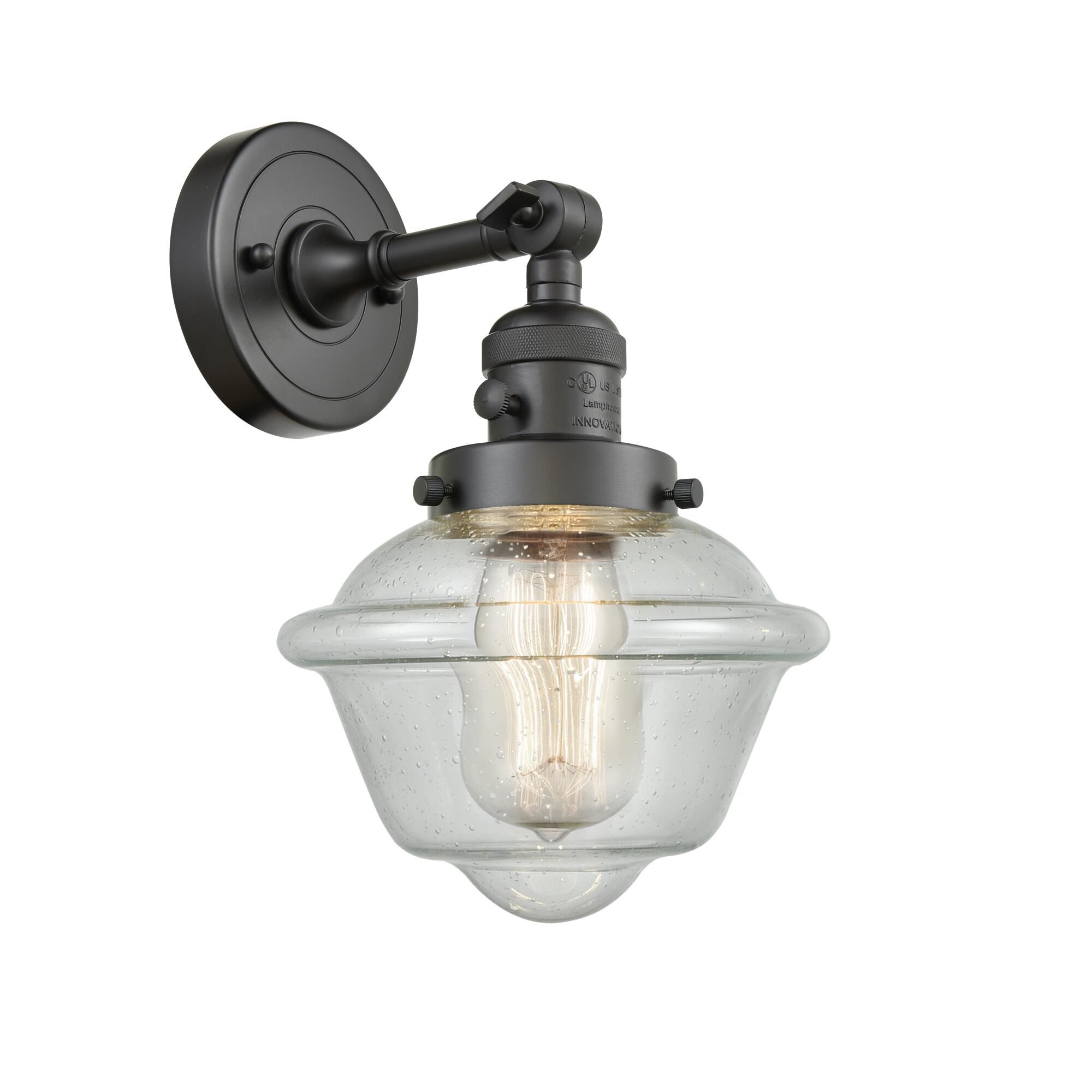 Bruno Marashlian Small Oxford 8 Inch Wall Sconce by Innovations Lighting