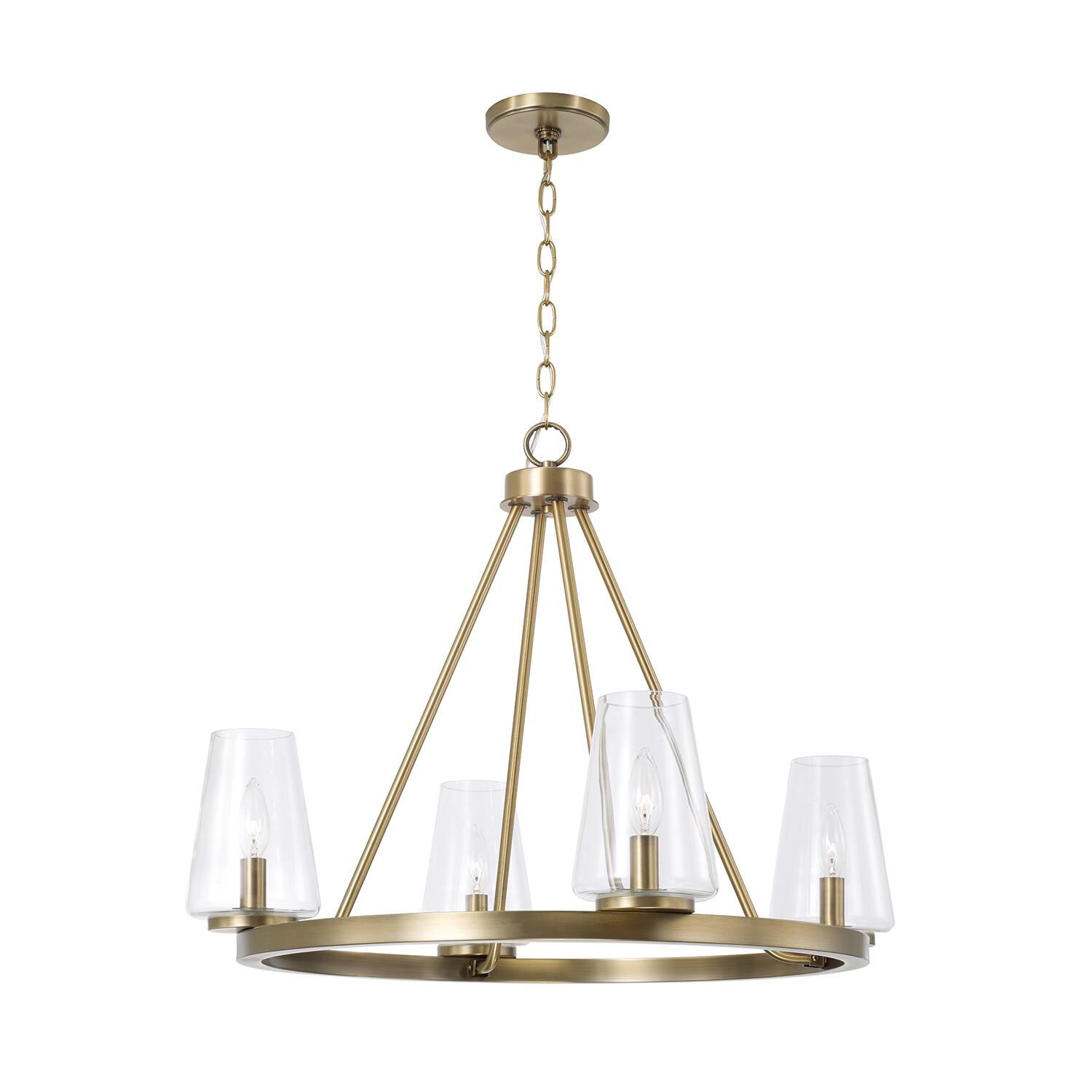 Aaron 28 Inch Chandelier by Homeplace by Capital Lighting Fixture Company