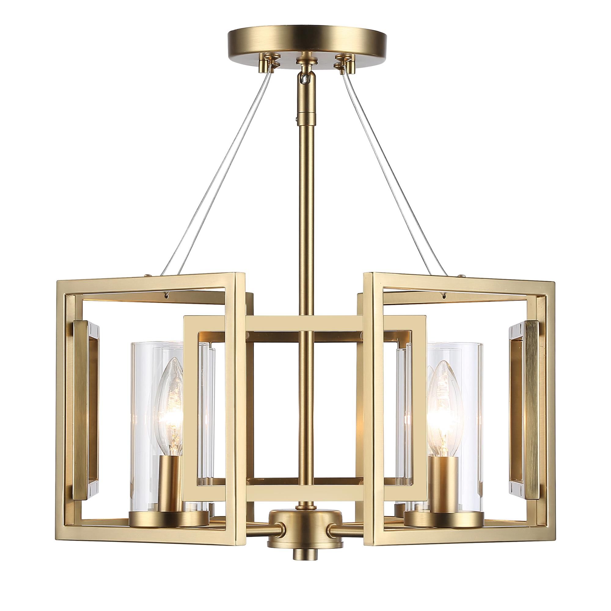 Marco 16 Inch Semi Flush Mount by Golden Lighting
