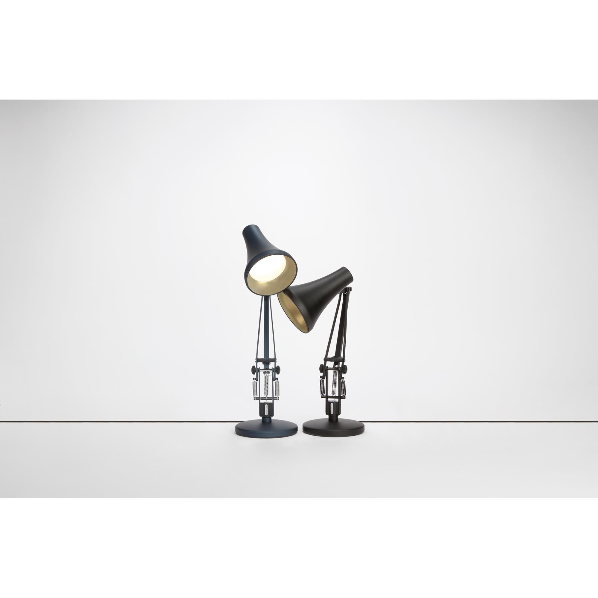 Shown in Carbon Black and Black finish and Aluminum shade