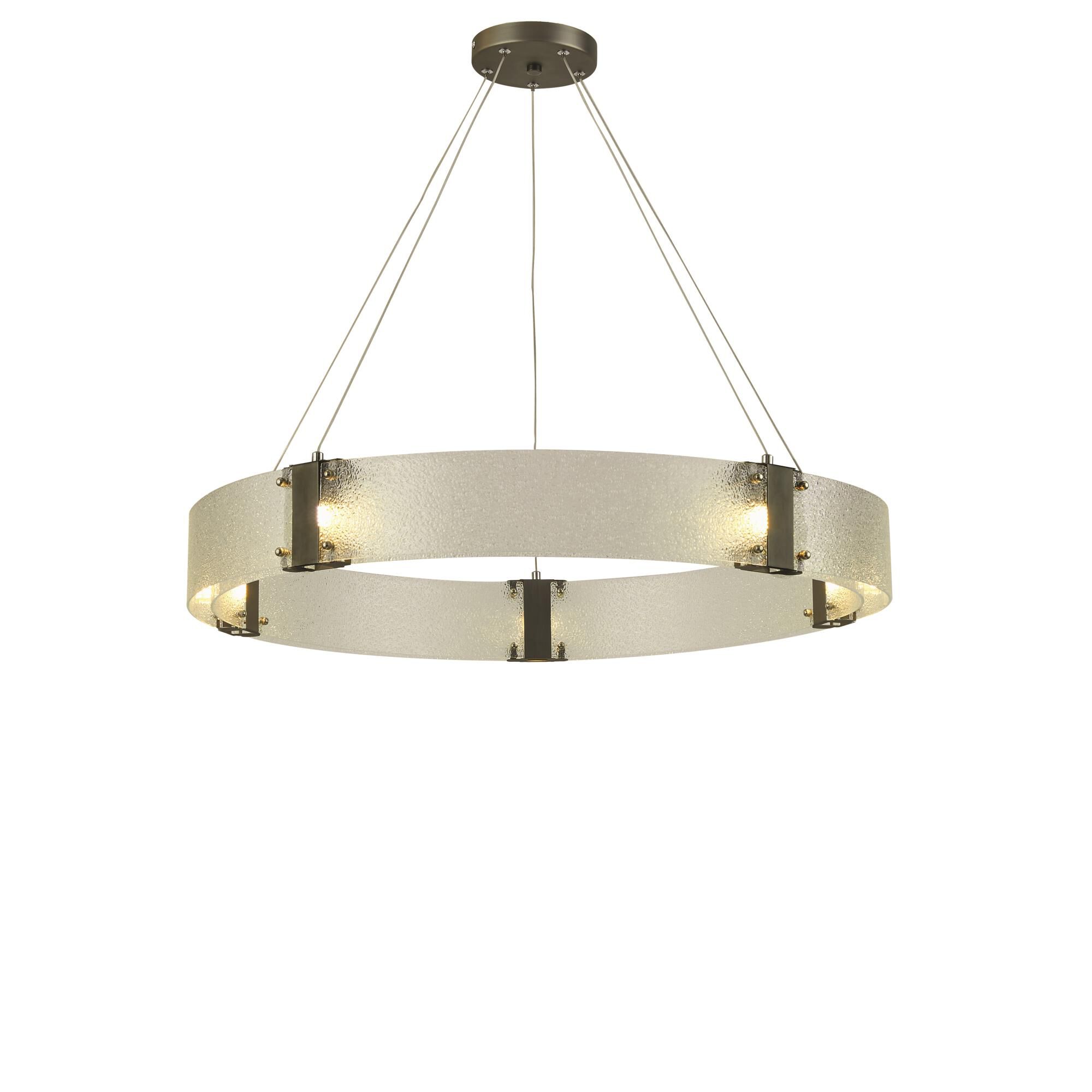 Lyra 32 Inch 5 Light Chandelier by Thumprints