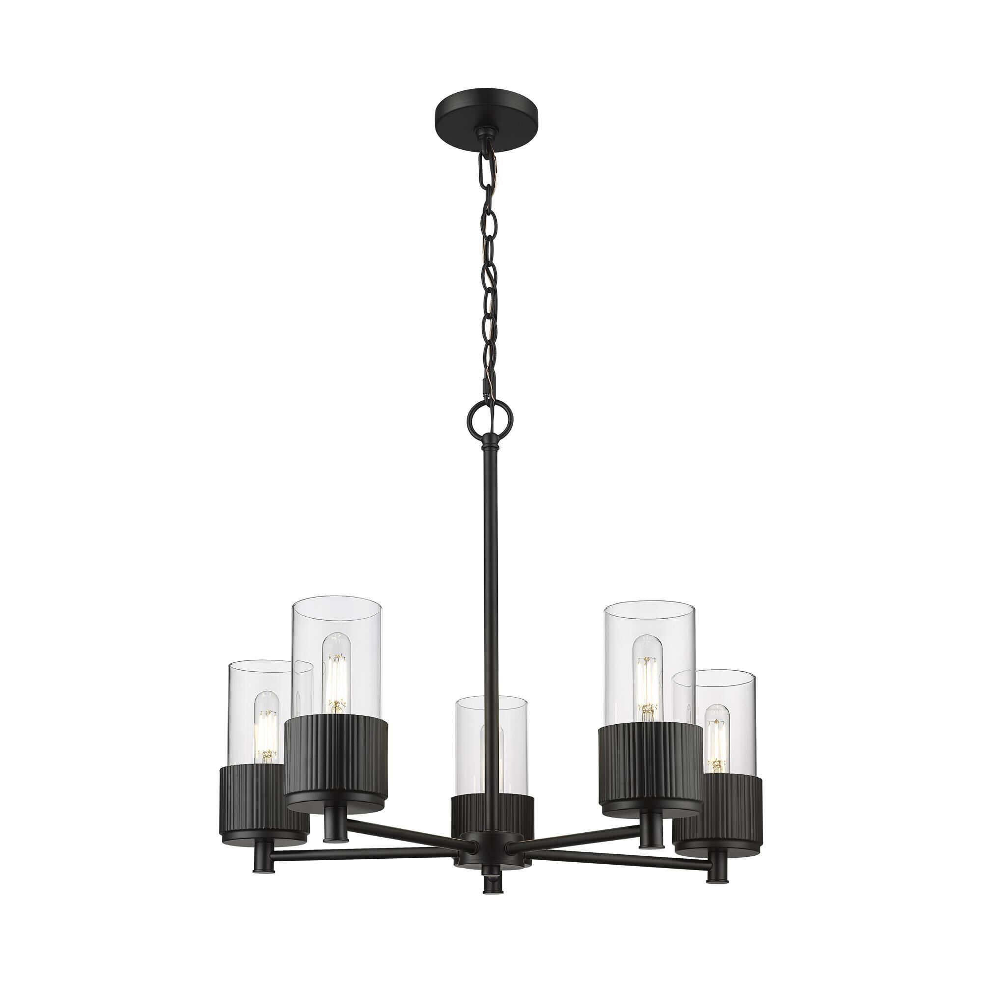 Bruno Marashlian Bolivar 25 Inch 5 Light Chandelier by Innovations Lighting