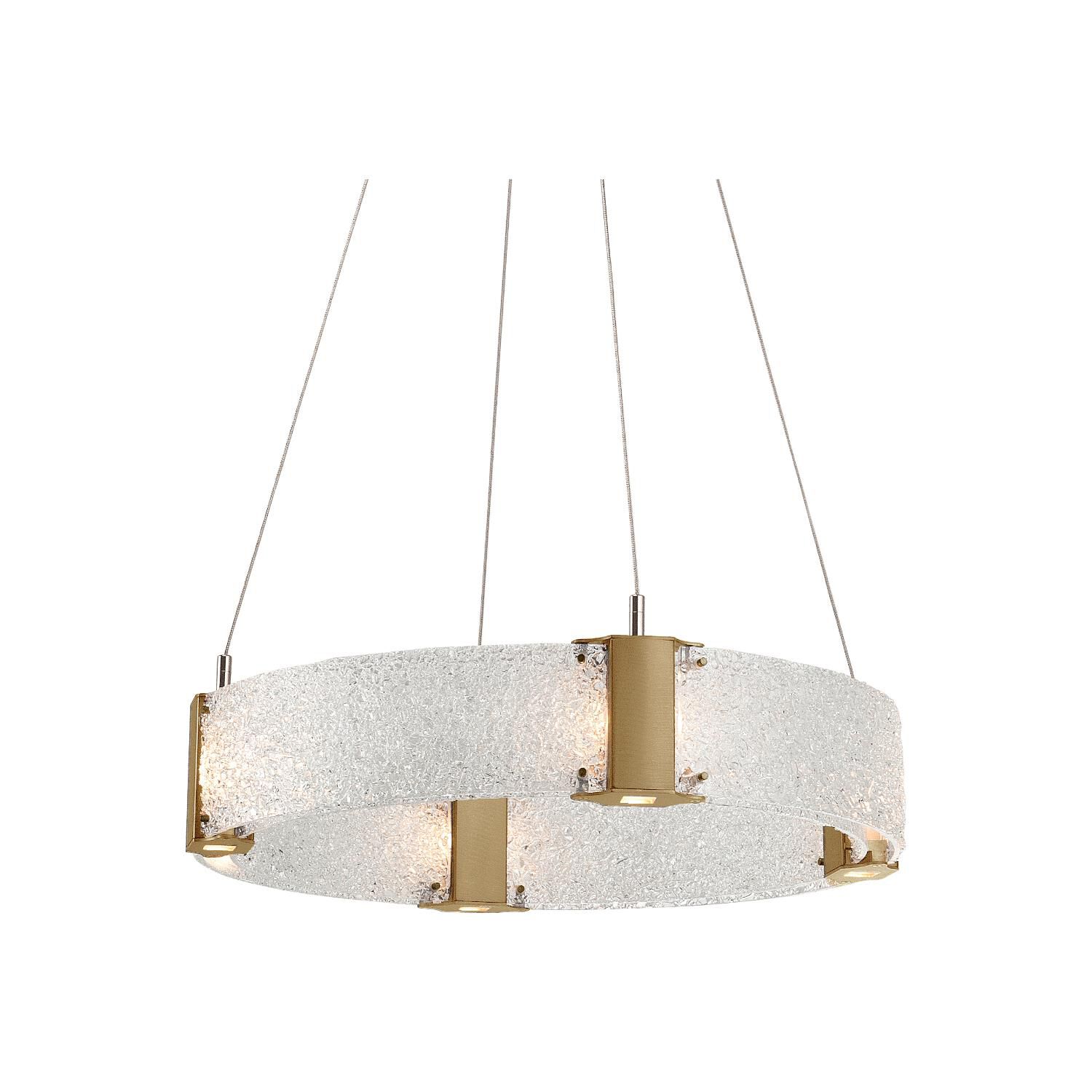 Parallel 23 Inch 12 Light LED Chandelier by Hammerton Studio