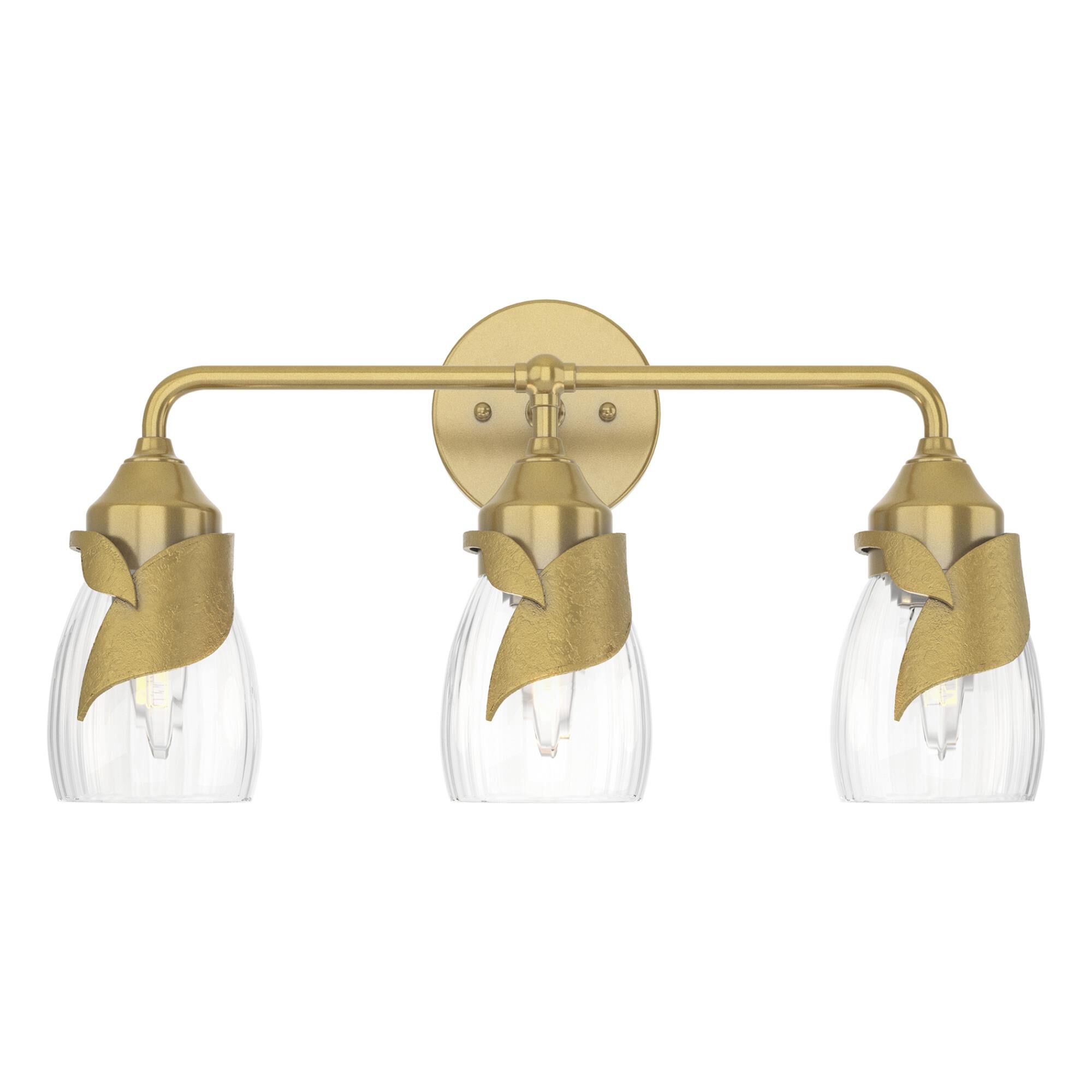 Shown in Modern Brass finish and Water glass