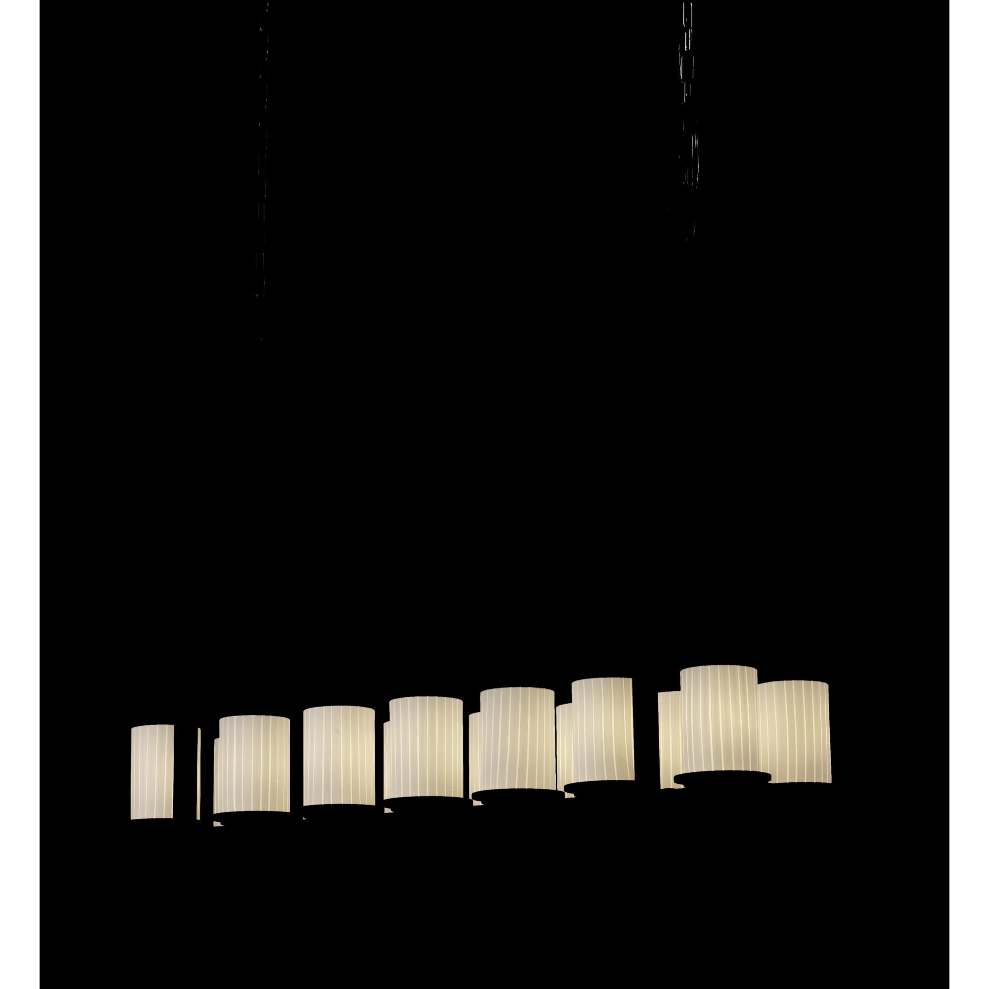 Fusion 42 Inch 14 Light Linear Suspension Light by Justice Design Group